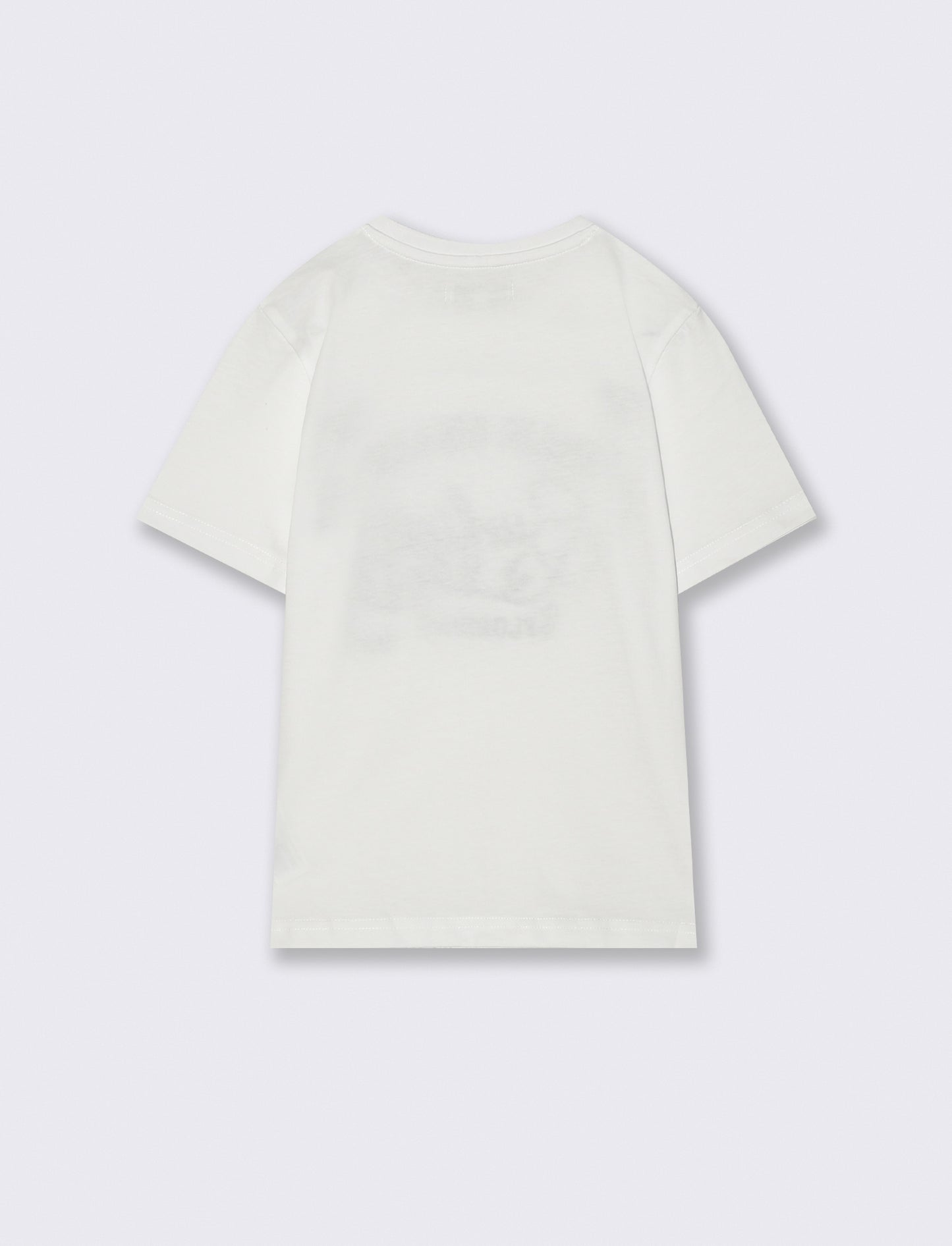 T-shirt surf con ricamo college - Bianco