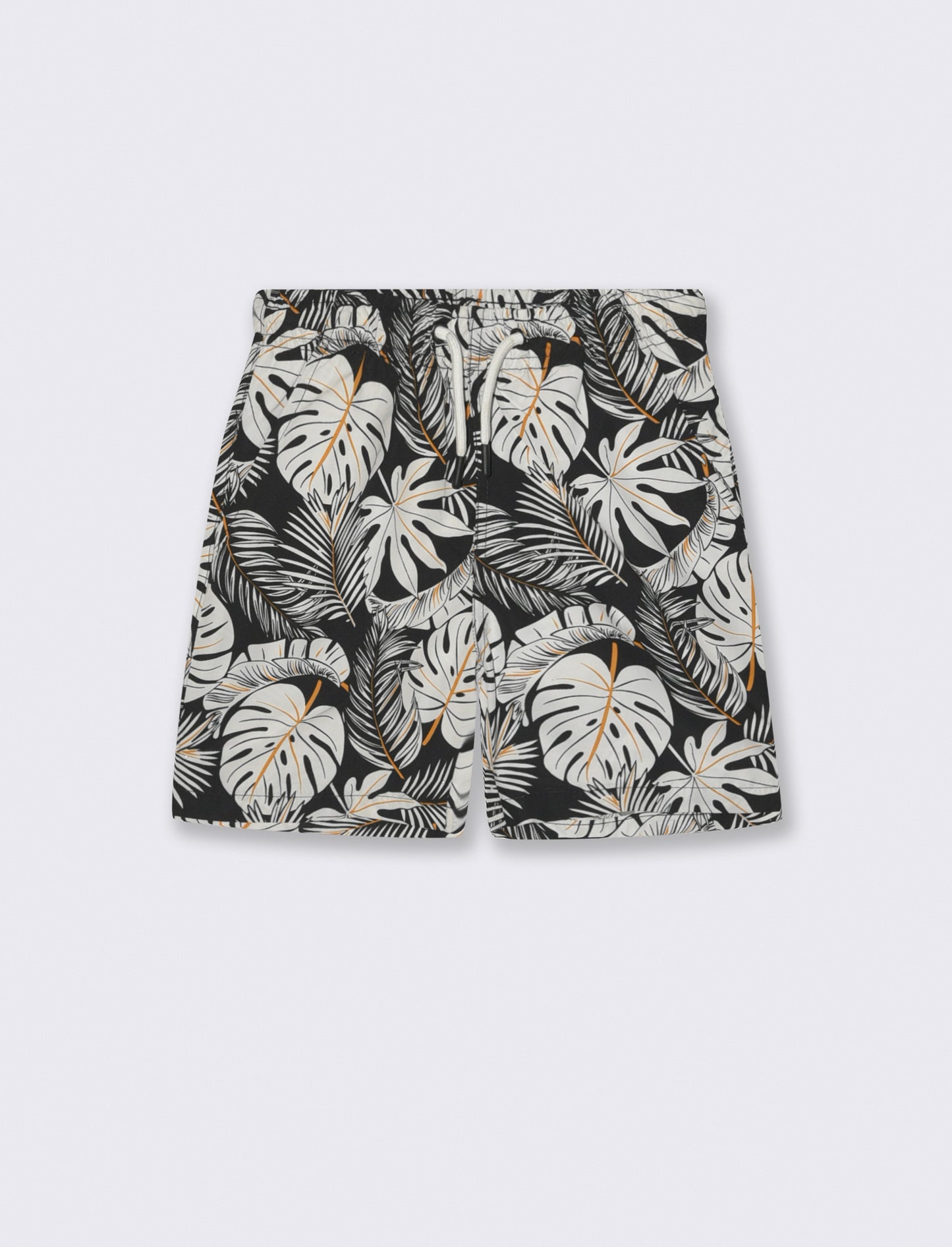 Summer patterned boxer shorts - Black
