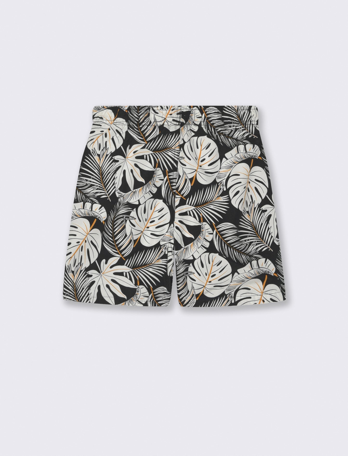 Summer patterned boxer shorts - Black