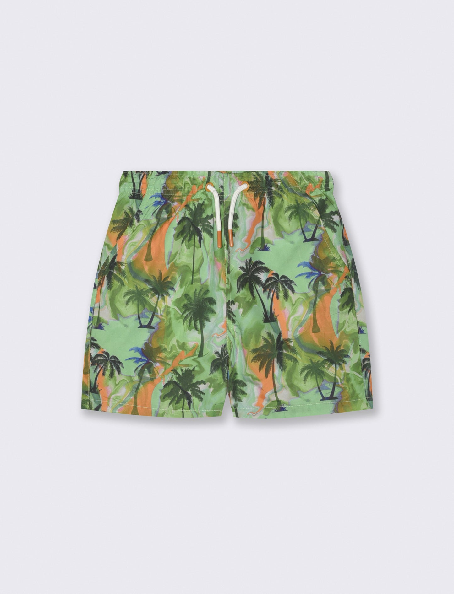 Summer patterned boxer shorts - Green