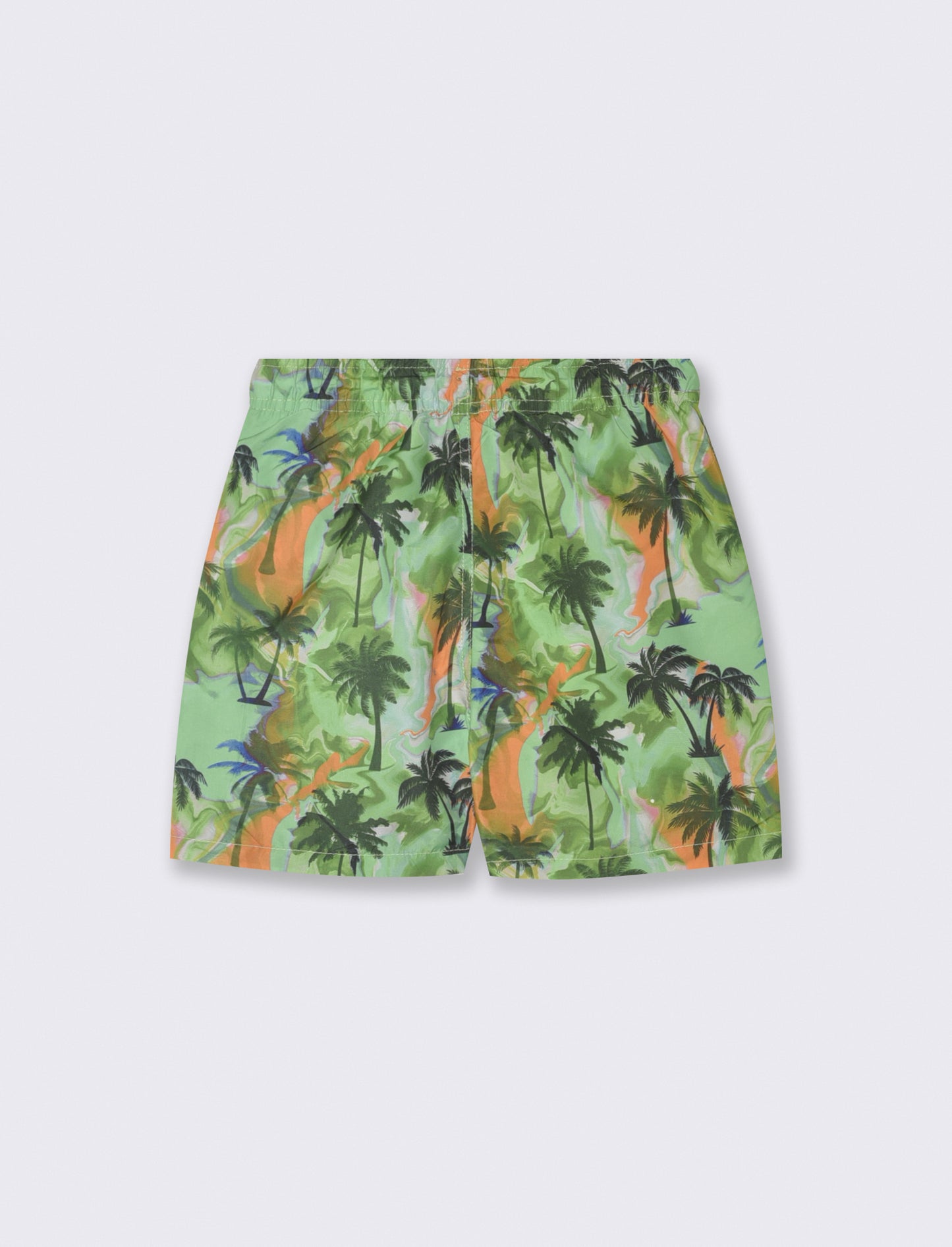 Summer patterned boxer shorts - Green