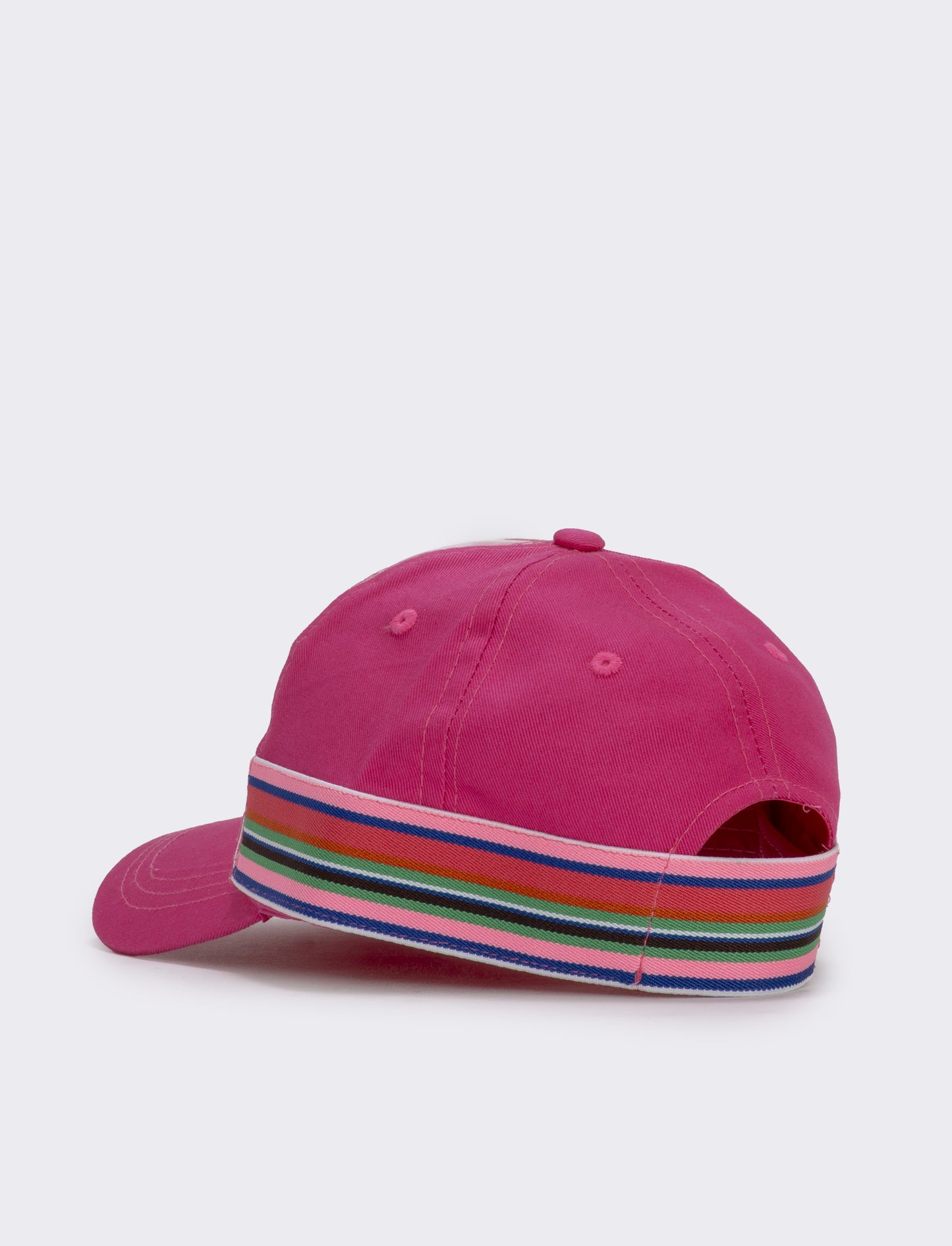 Cappello baseball con applicazioni per bambina - Fuxia