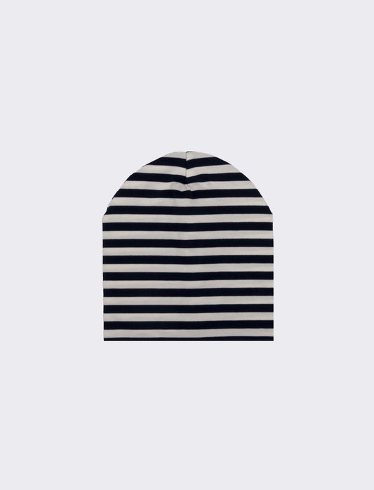 Cappello cuffia a righe per ogni occasione - Denim
