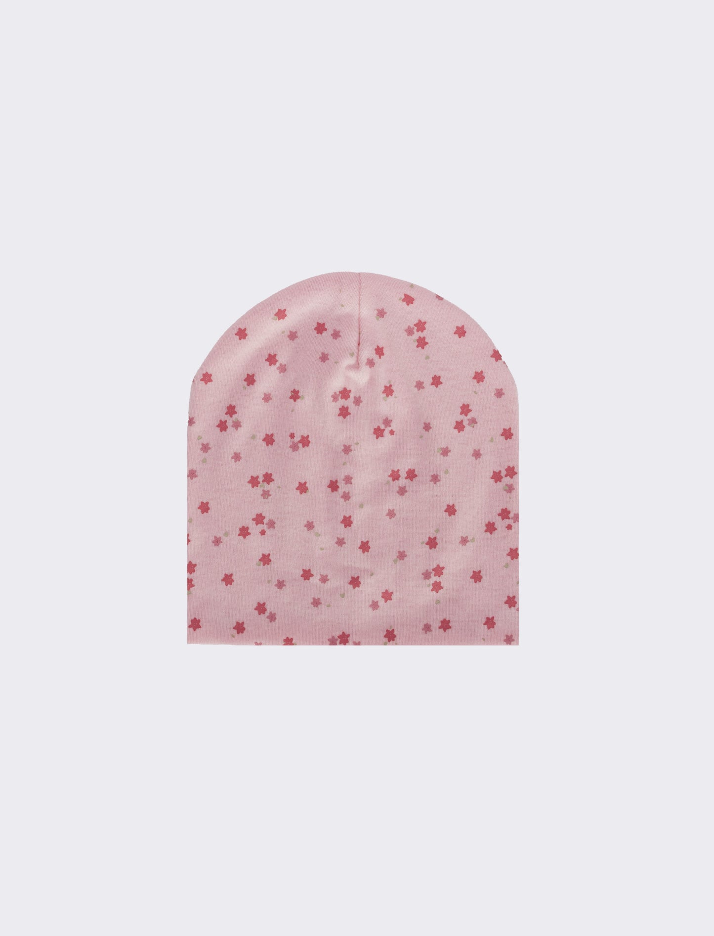 Cappello cuffia con fiorellini colorati - Rosa