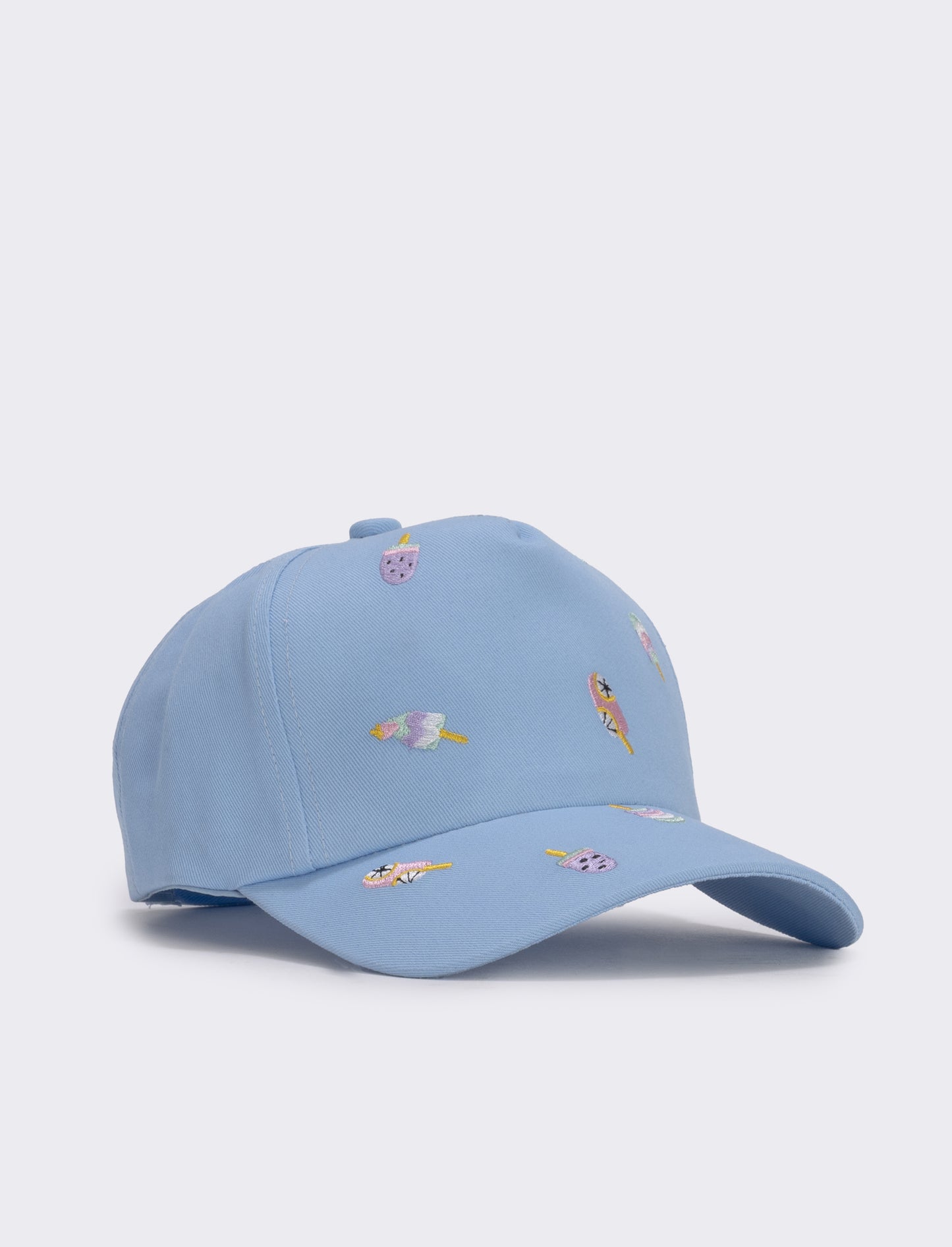 Baseball e gelatini ricamati insieme - Denim