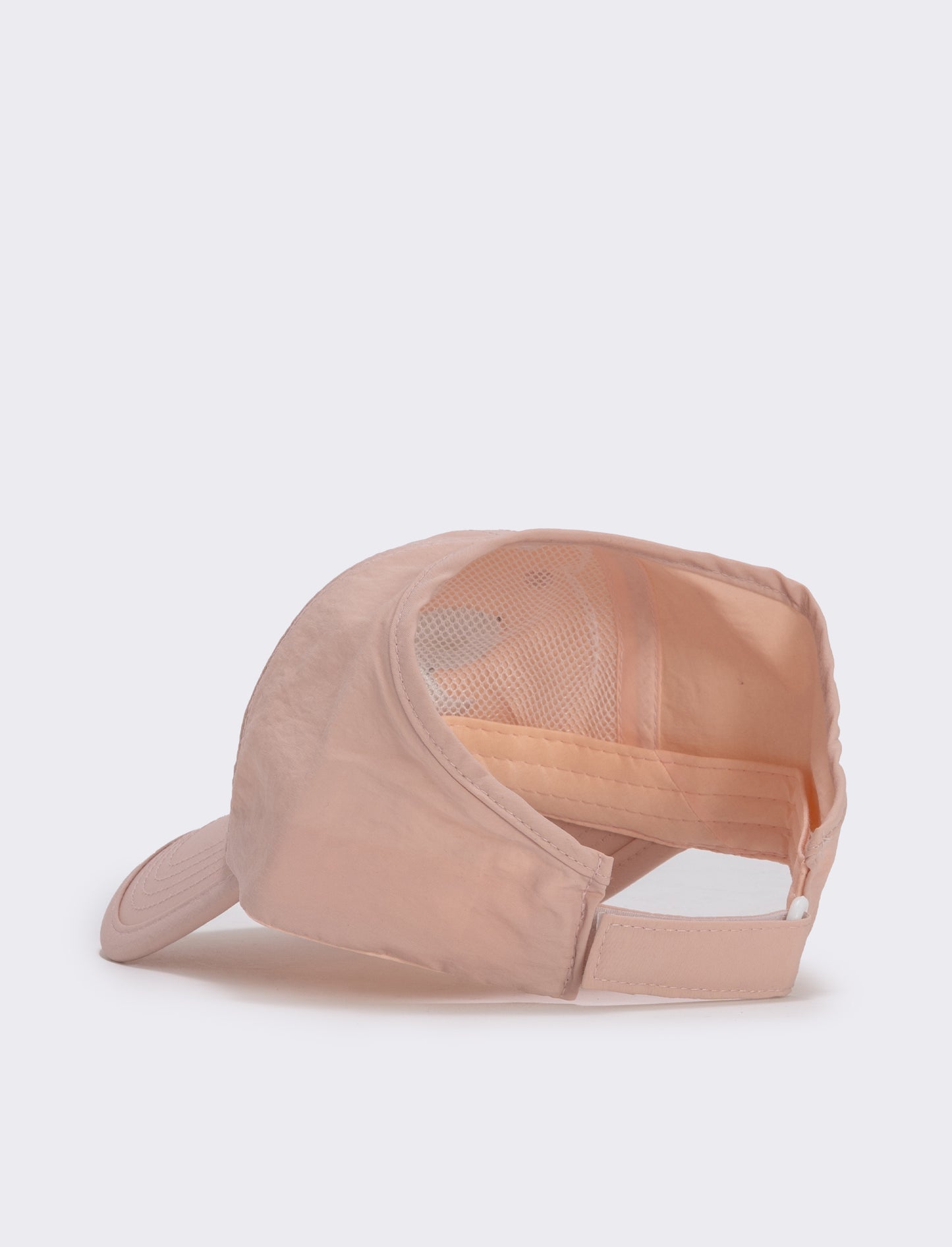 Cappello tecnico aperto dietro con fiocco - Rosa