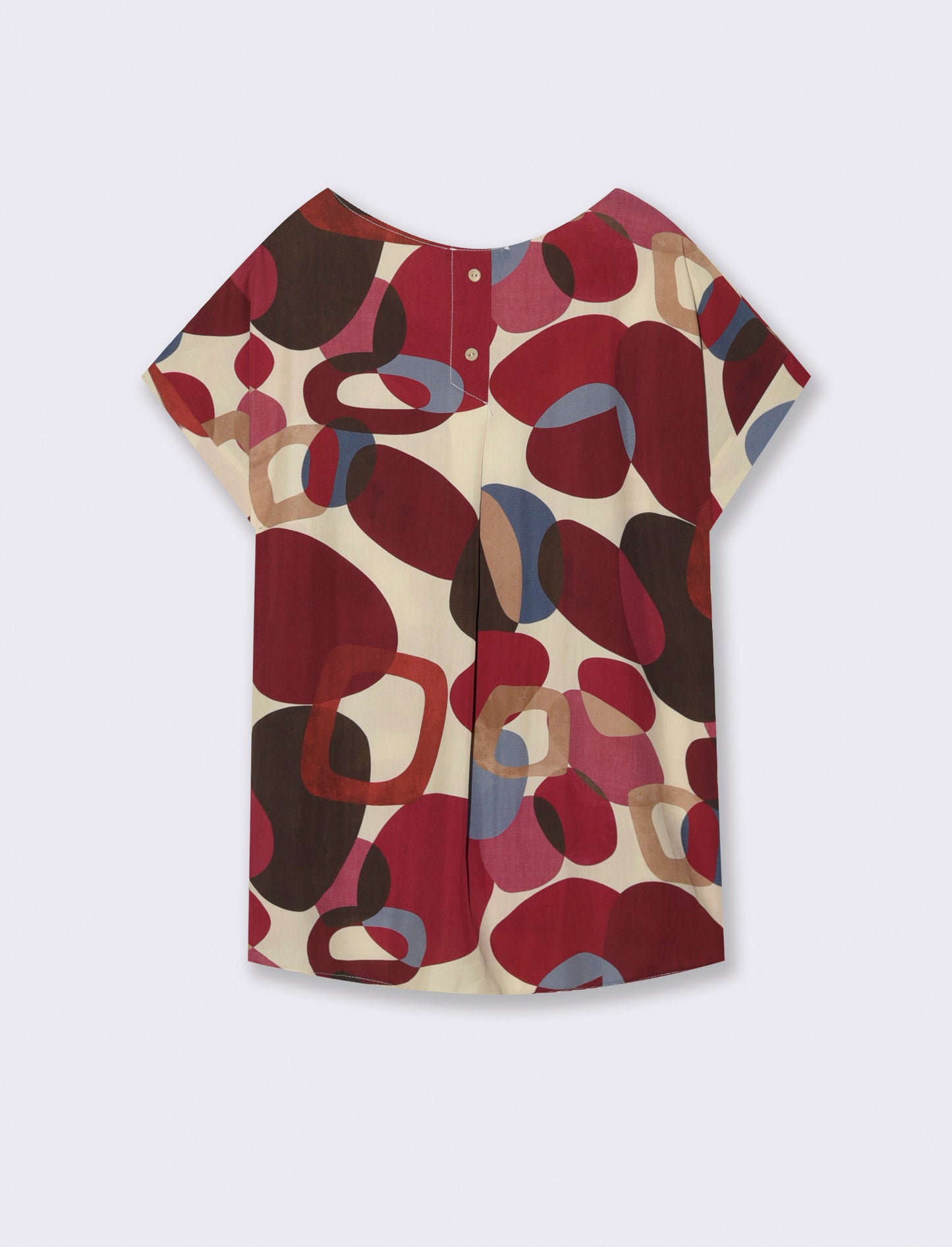 Casacca stampata con collana - Vinaccia