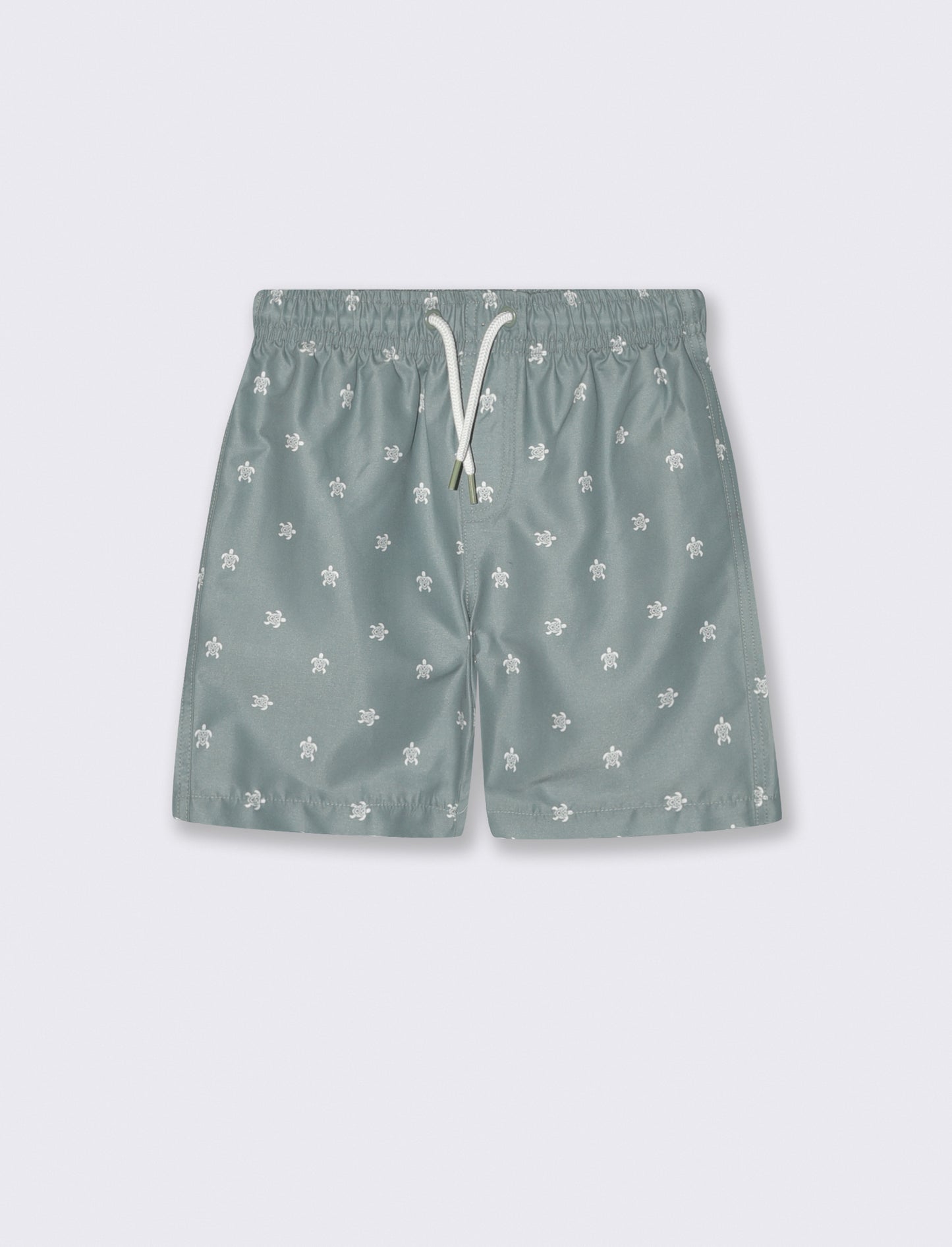Solid color boxer shorts with fluorescent details - Green