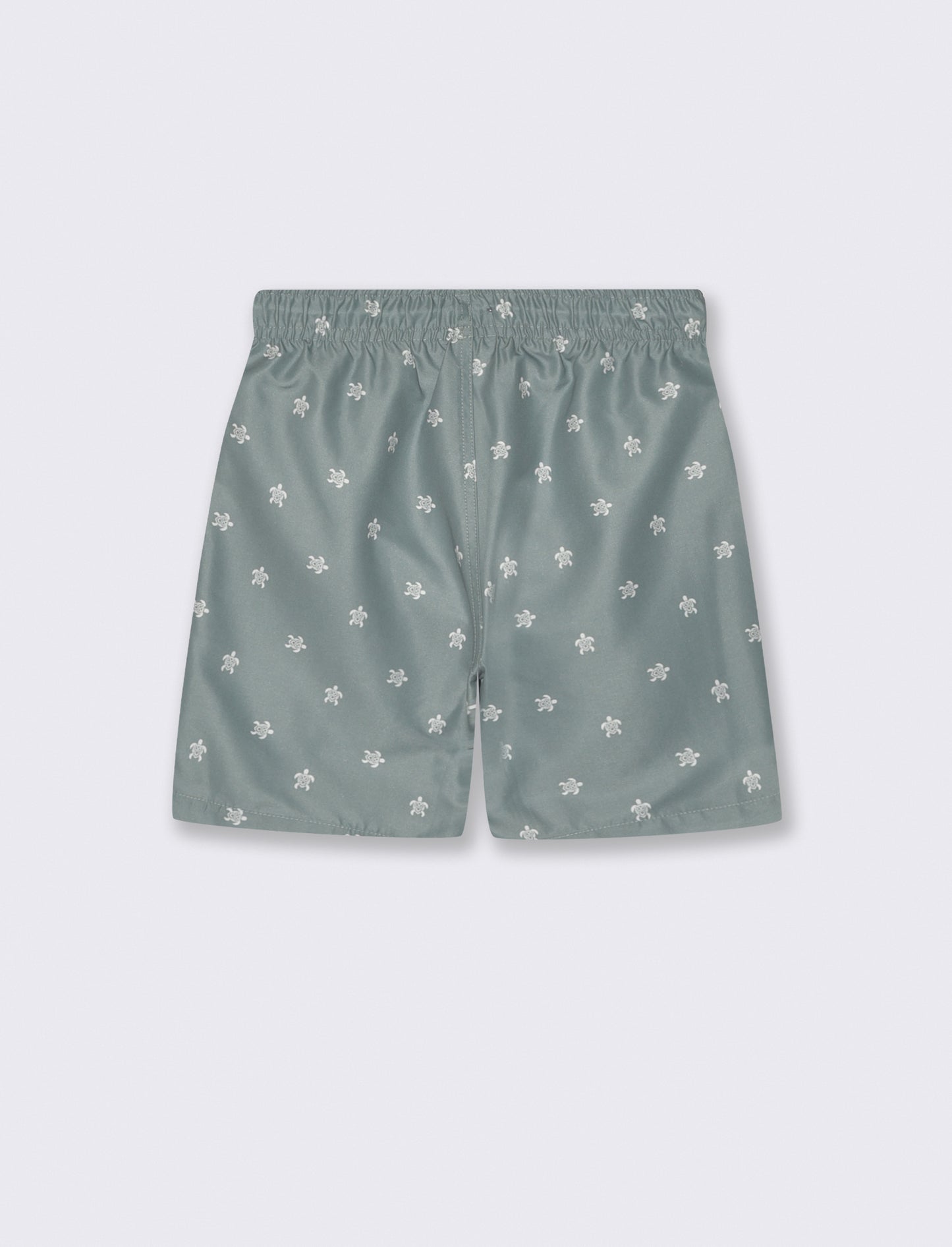 Solid color boxer shorts with fluorescent details - Green