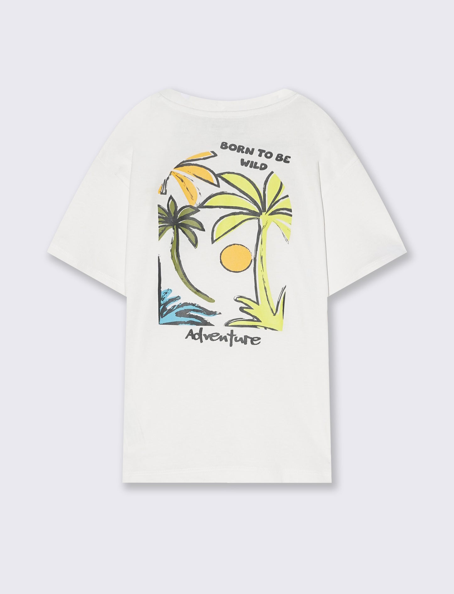 T-shirt with prints for every occasion - White