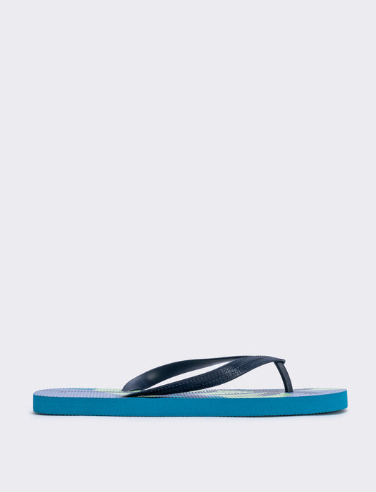 Infradito Island da uomo in pvc colori - Blu