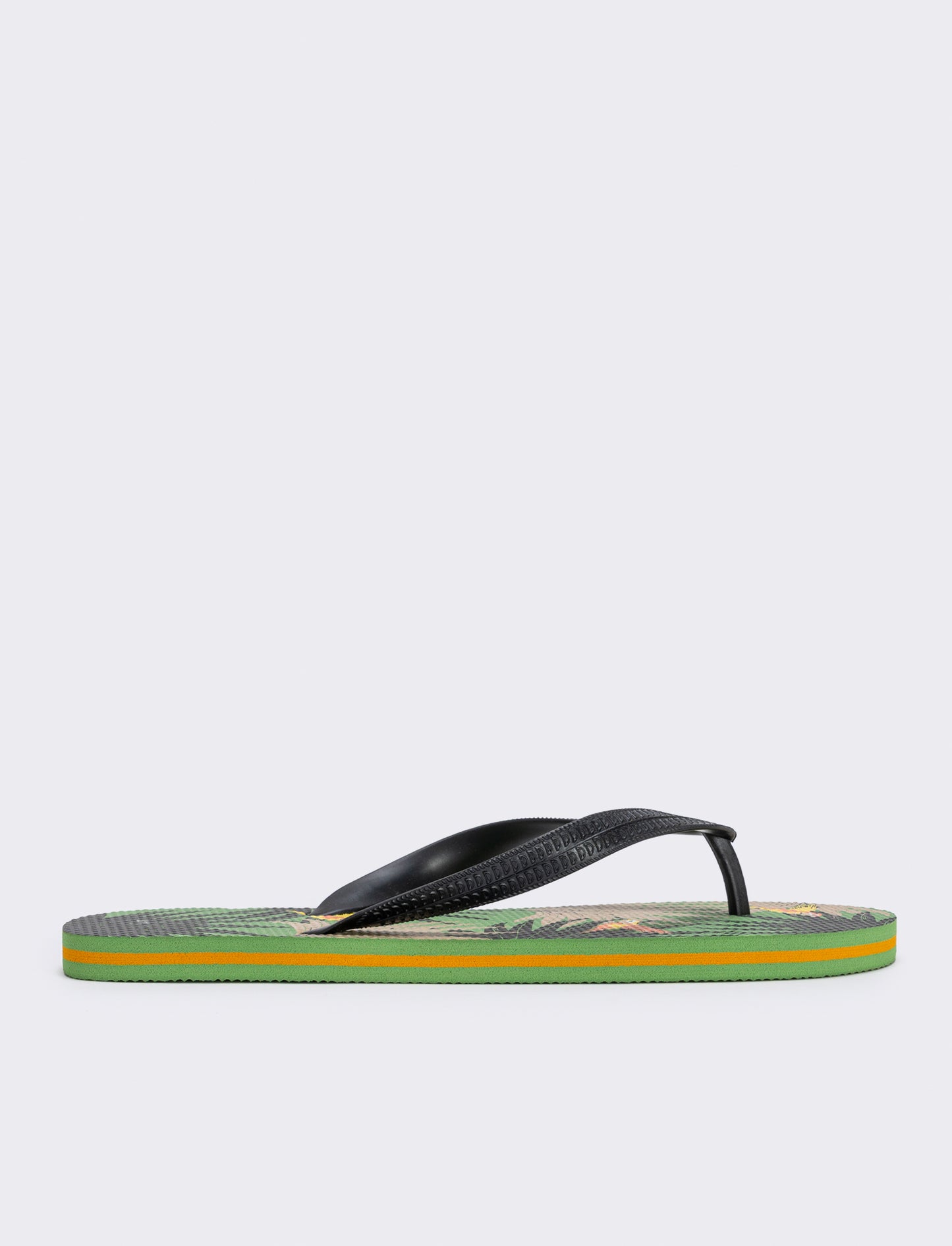 Infradito tropicali da uomo in pvc - Nero