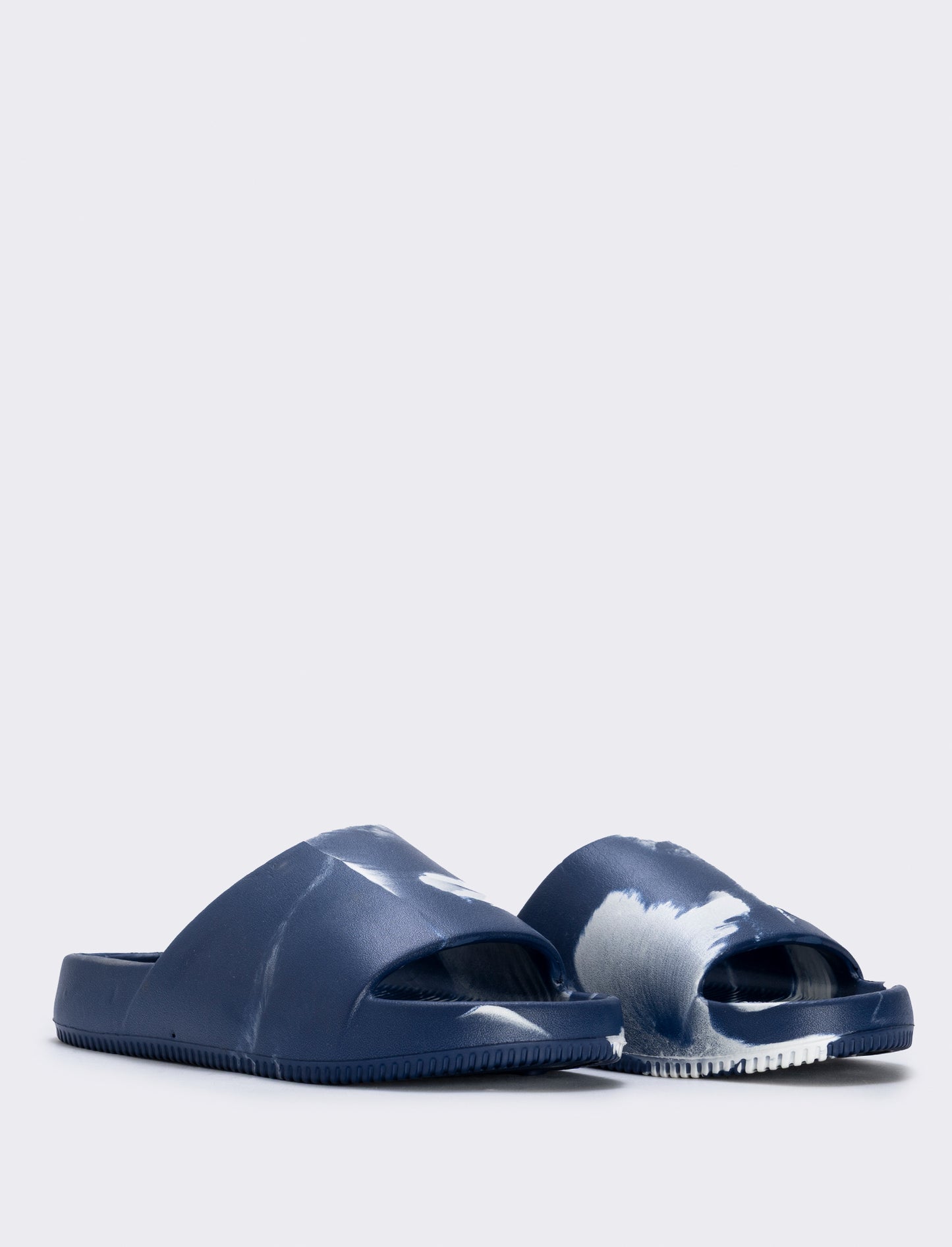 Ciabatta tye-dye da uomo in gomma EVA - Blu