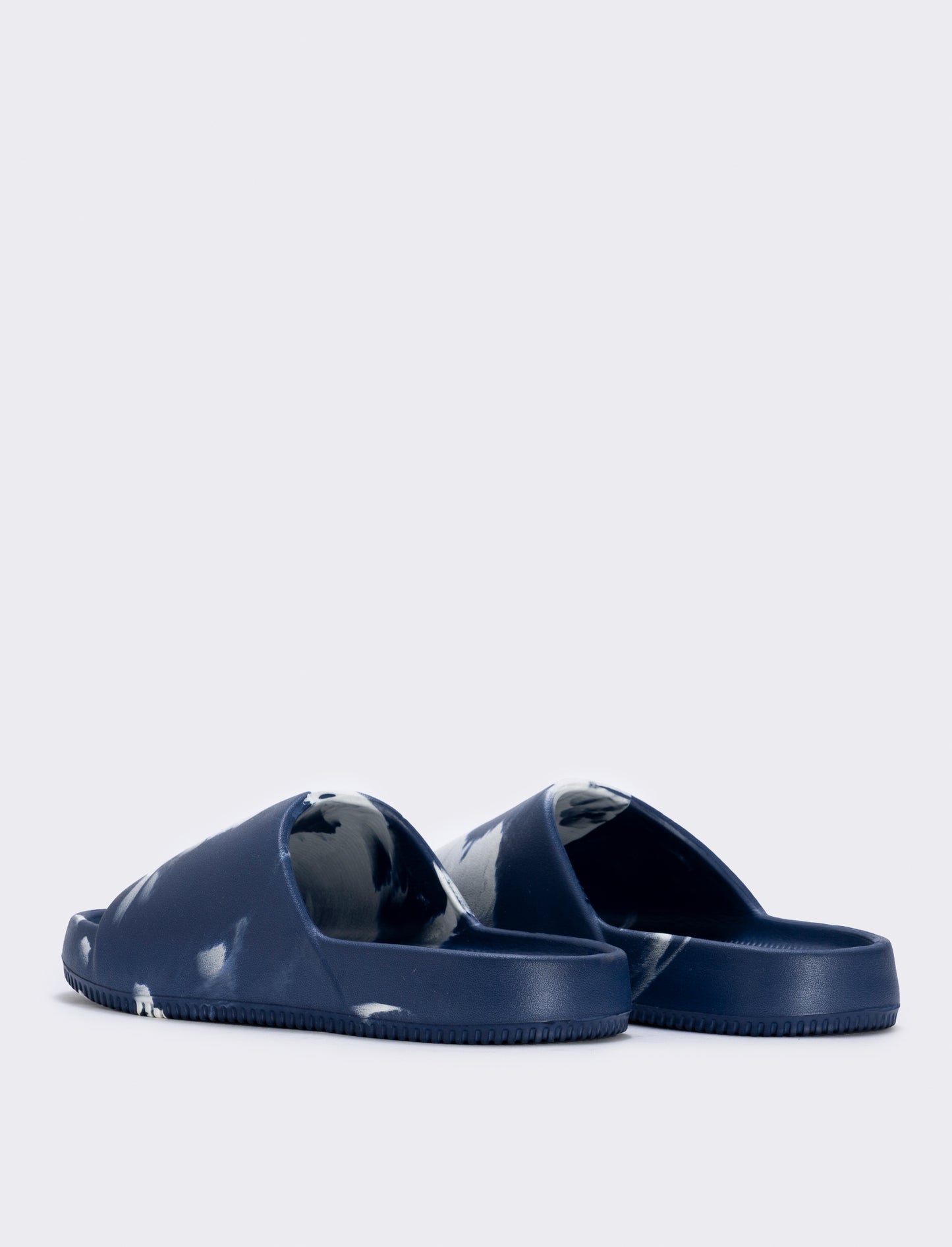 Ciabatta tye-dye da uomo in gomma EVA - Blu