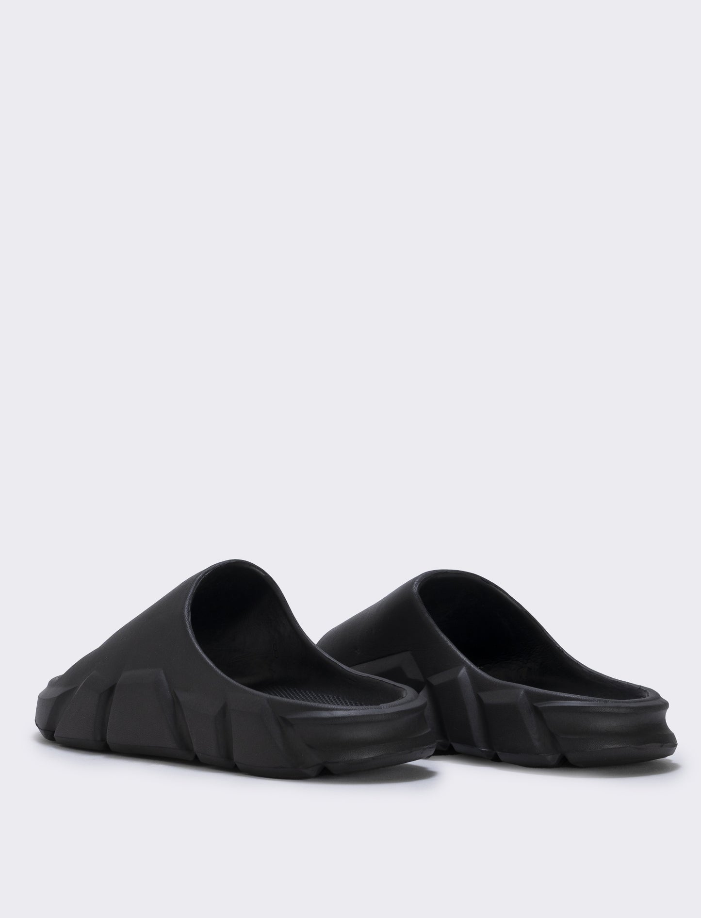 Ciabatta da uomo in gomma EVA, 2 colori - Nero