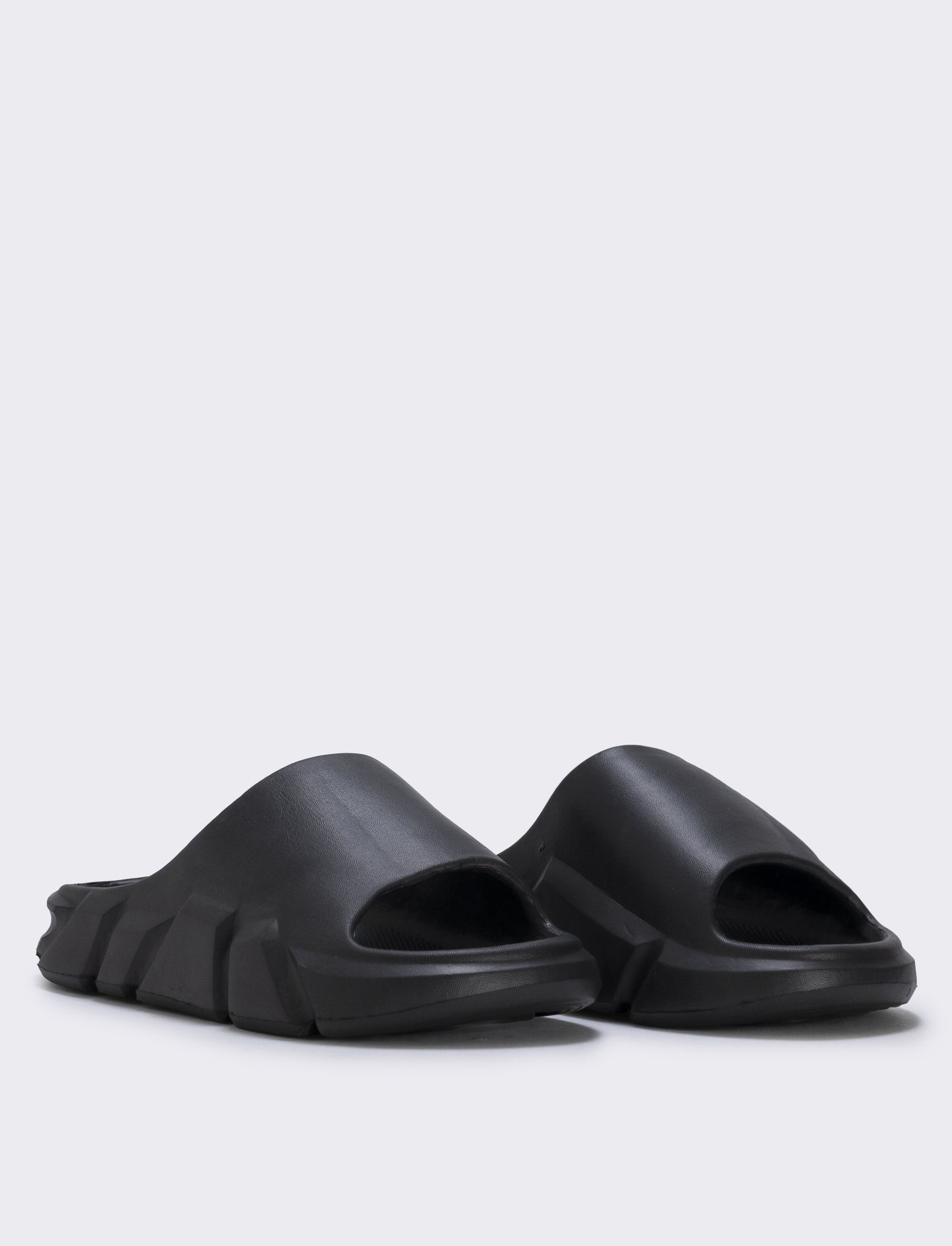 Ciabatta da uomo in gomma EVA, 2 colori - Nero