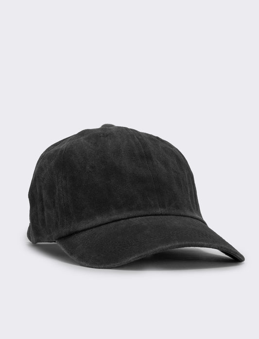Men's Distressed Baseball Cap Unique - Black