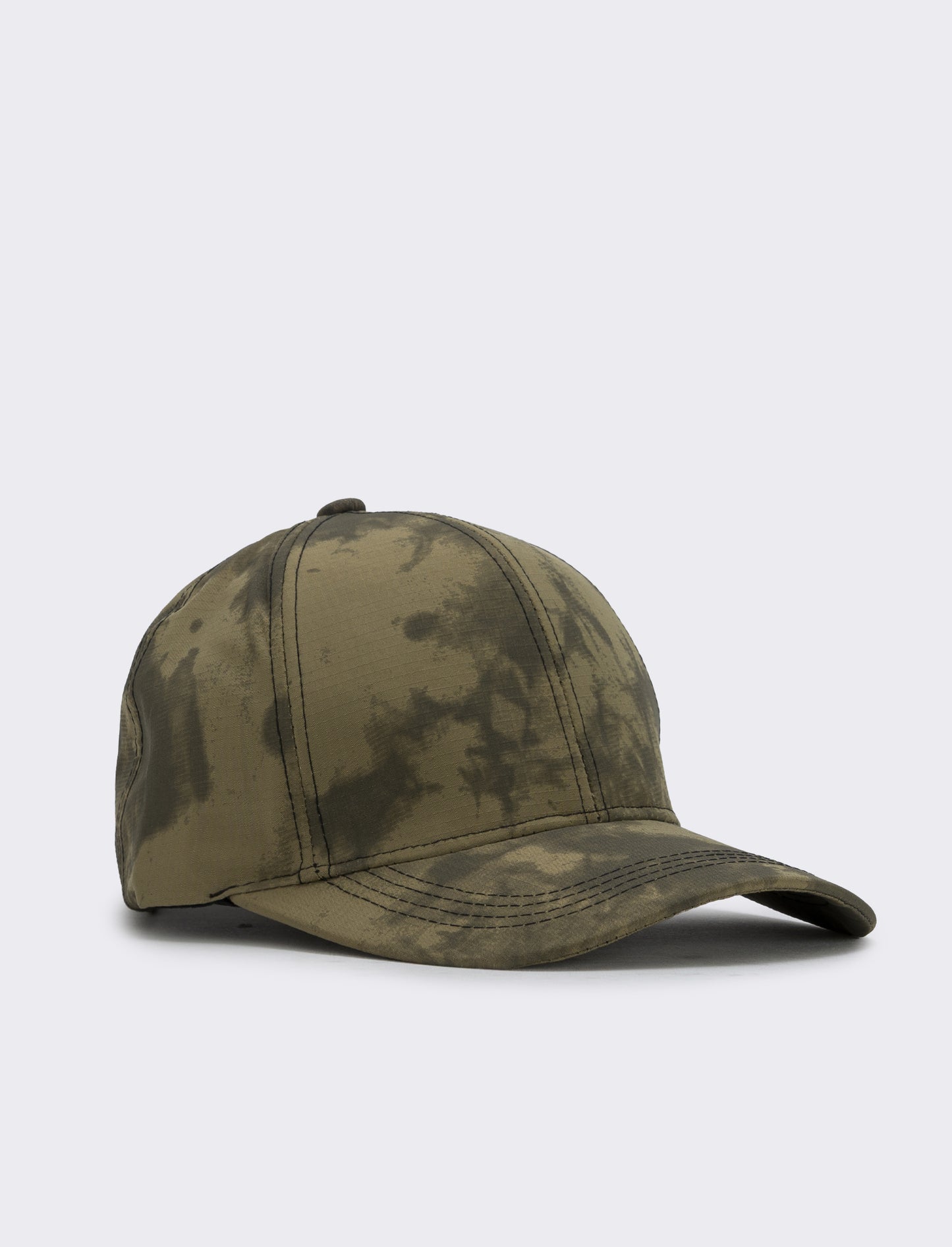 Camo tie dye baseball cap - Green