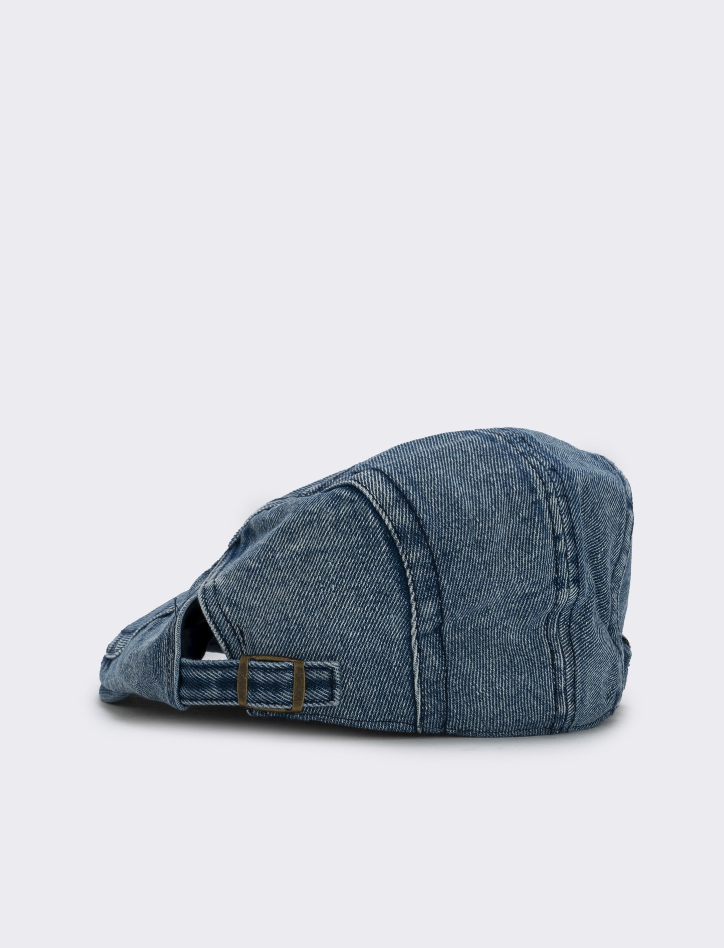 Denim flat cap for men - Blue