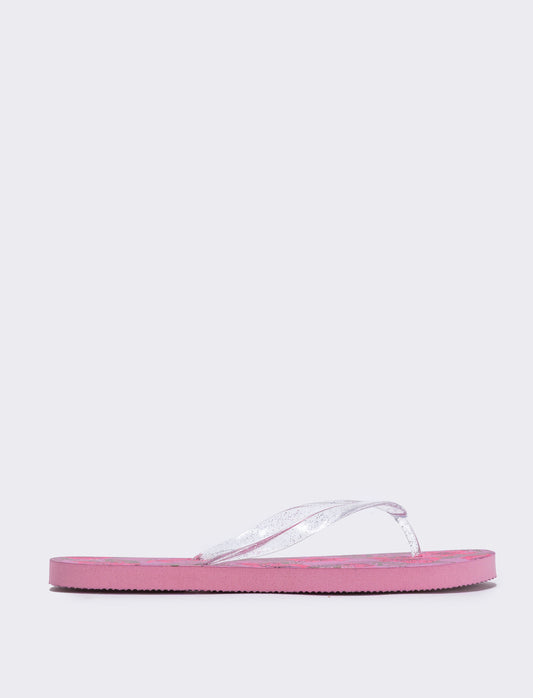 Infradito da in stile shabby - Rosa