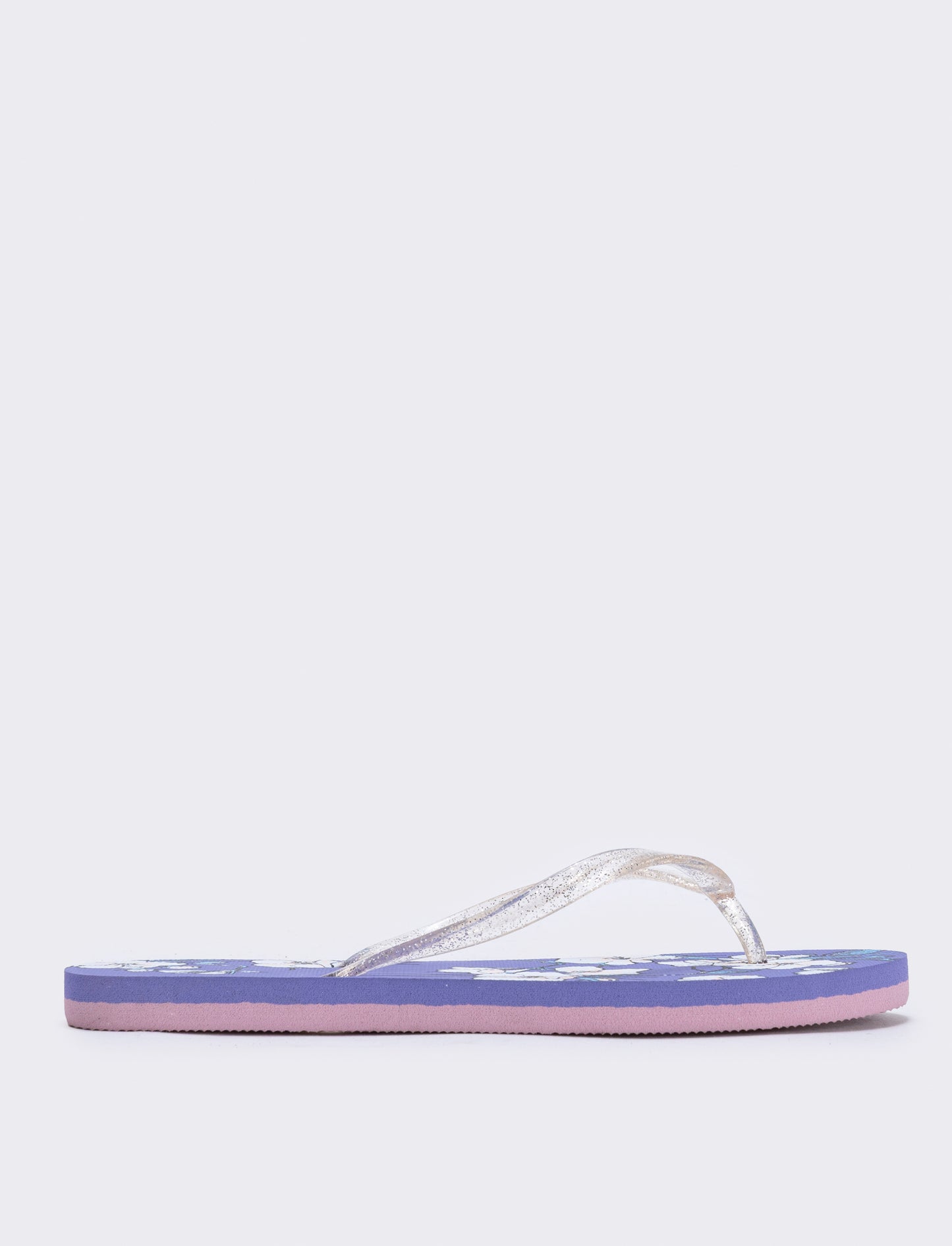 Infradito floreali da in PVC - Rosa