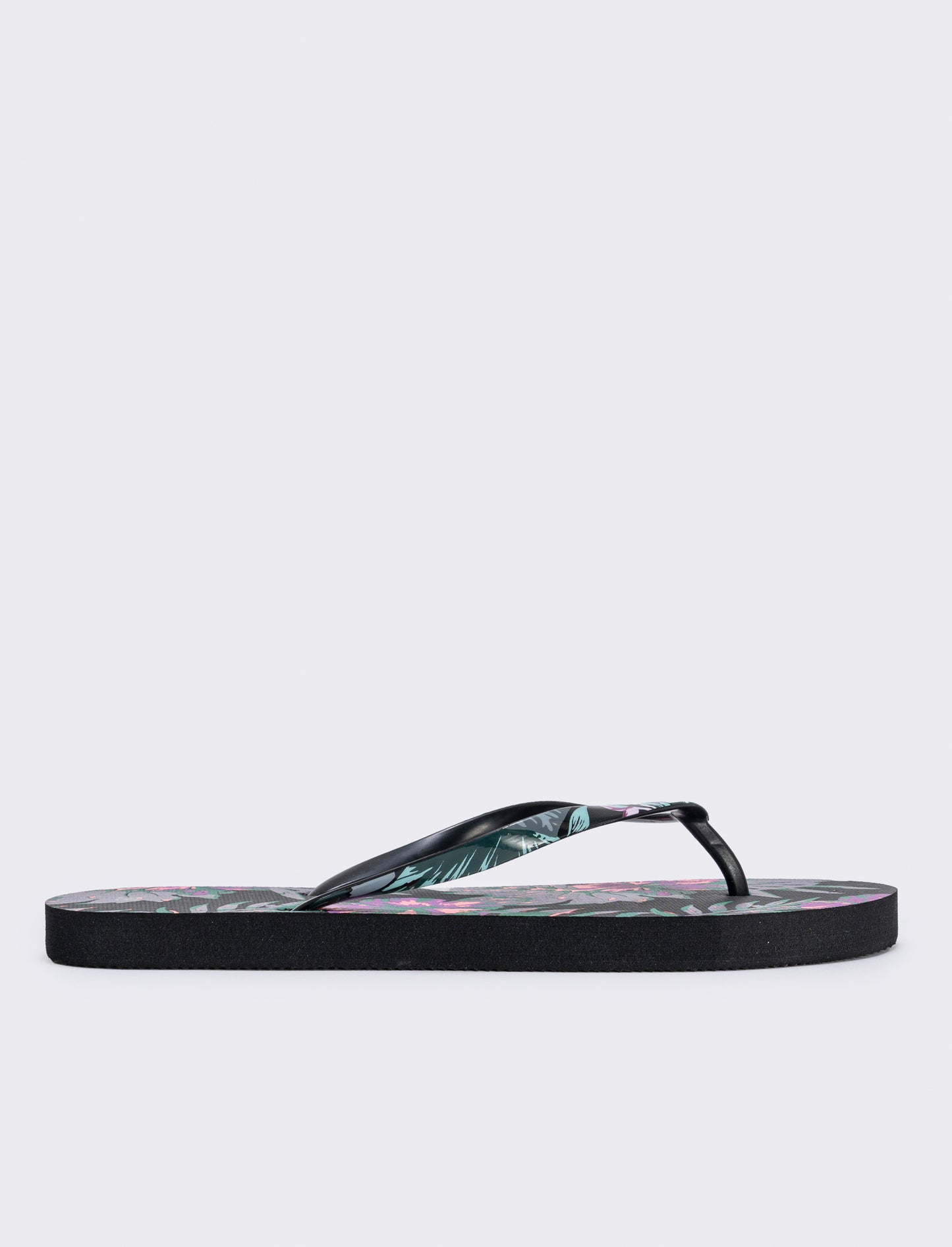 Infradito tropicali da in PVC - Nero