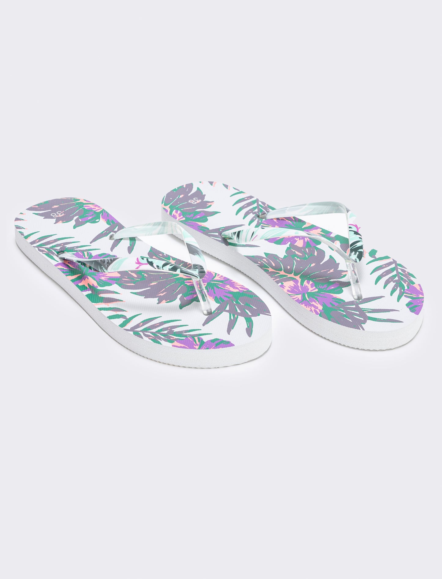 Infradito tropicali da in PVC - Bianco
