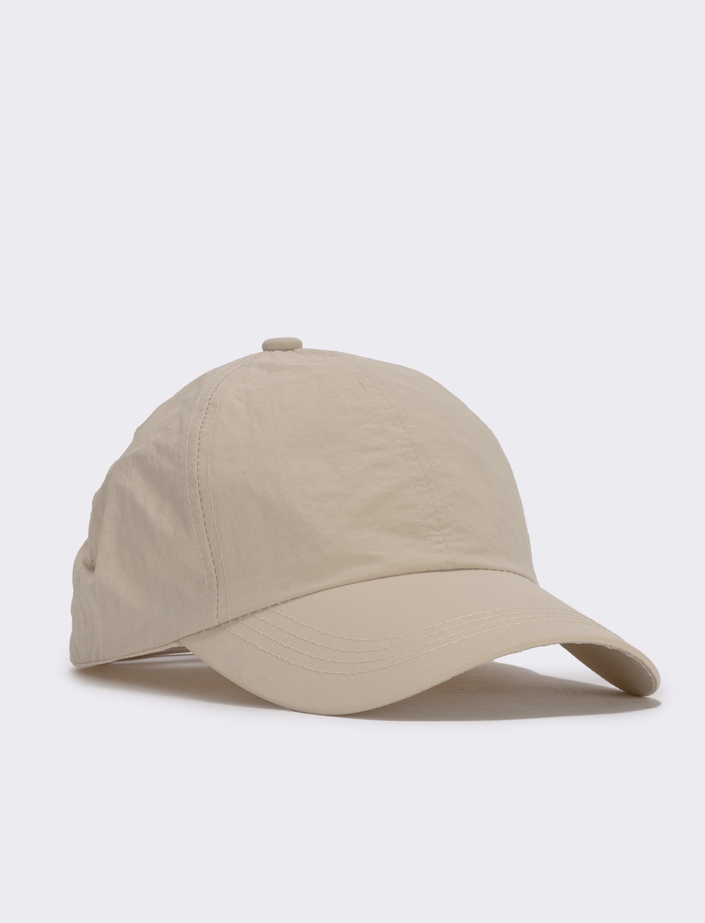 Technical open-back baseball cap - Beige