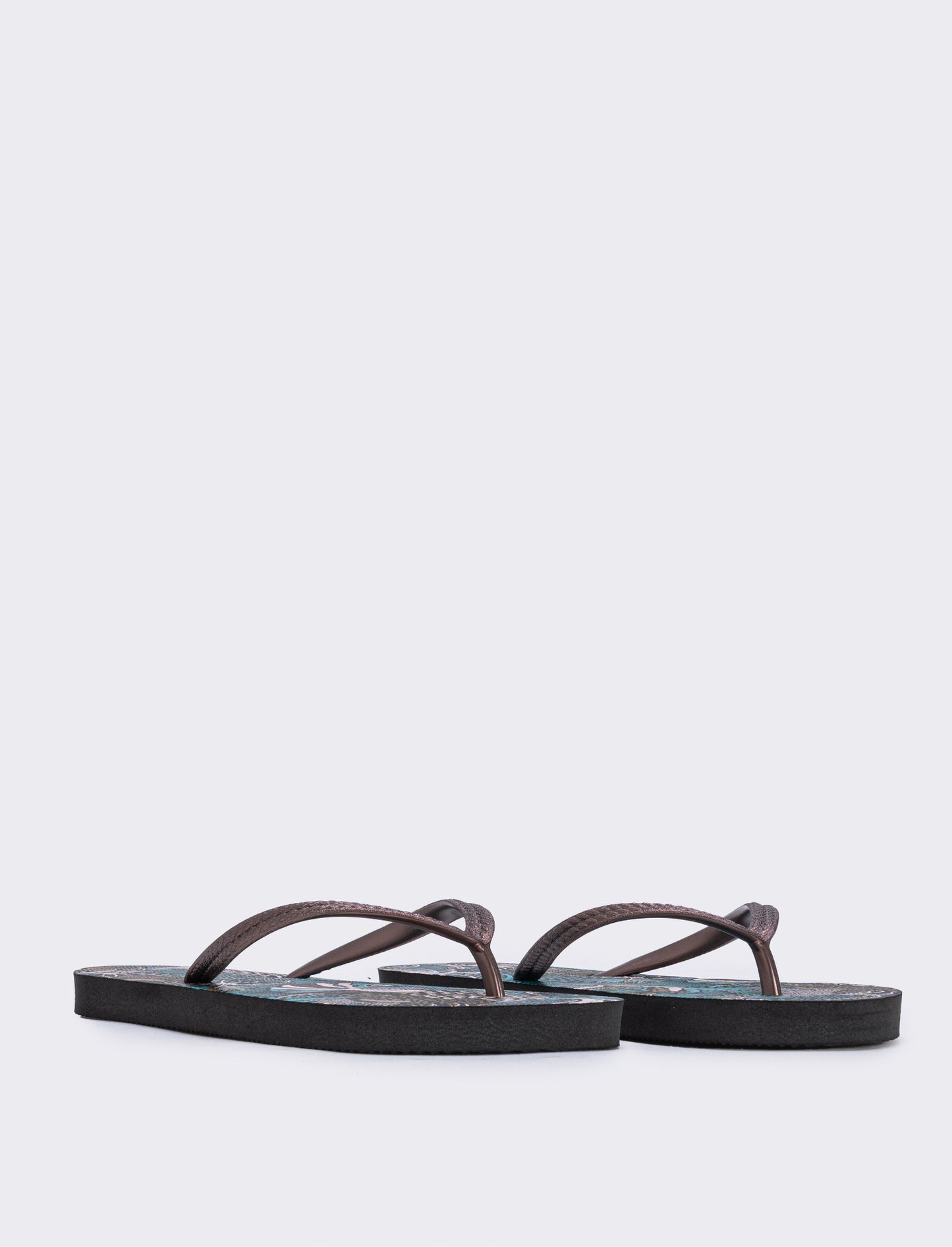 Infradito con stampa bohemien da donna - Bronzo