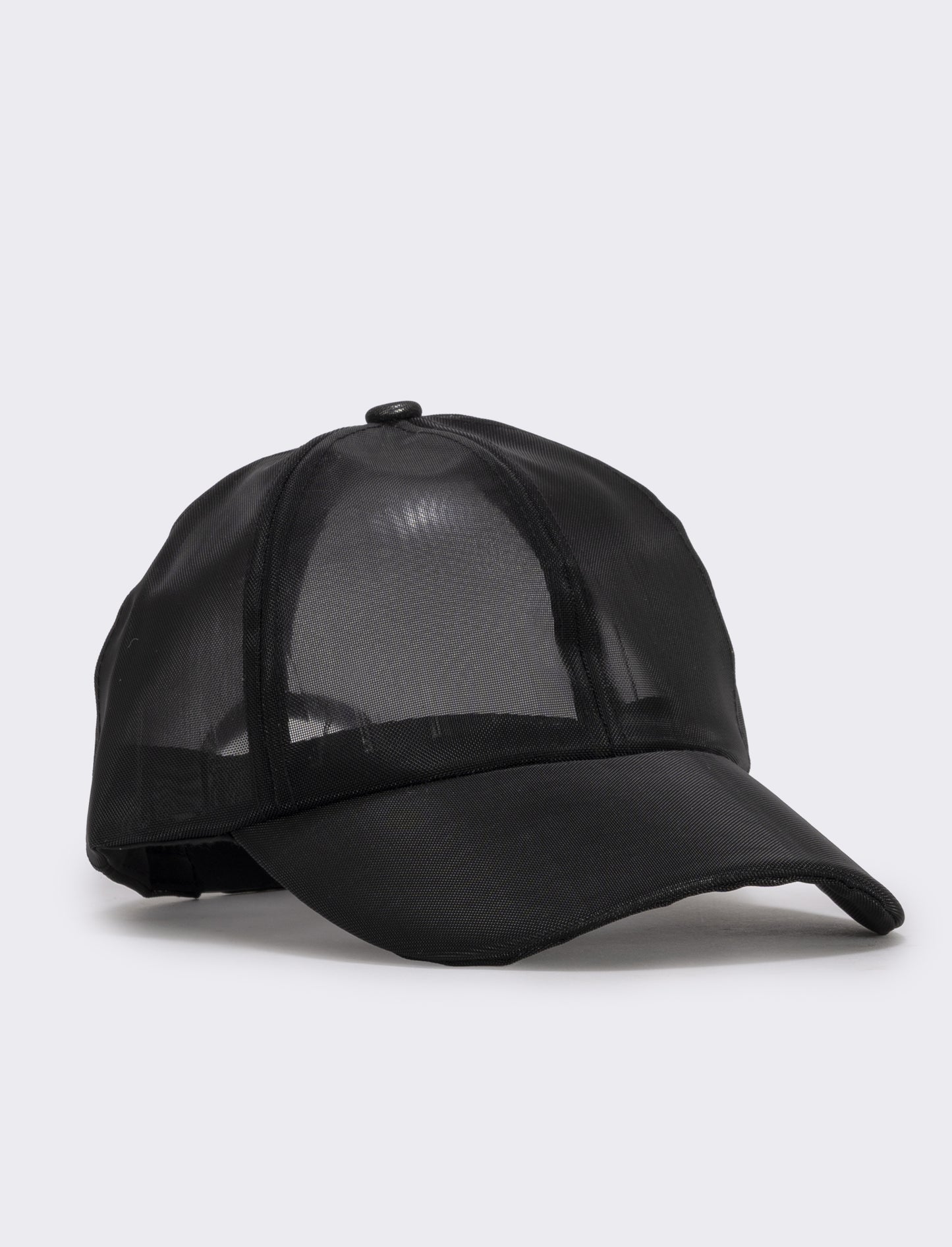 Mesh baseball cap - Black