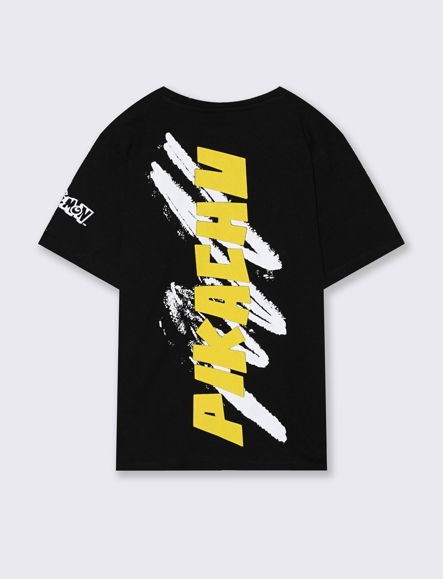 T-Shirt in cotone con stampe Pokemon - Nero