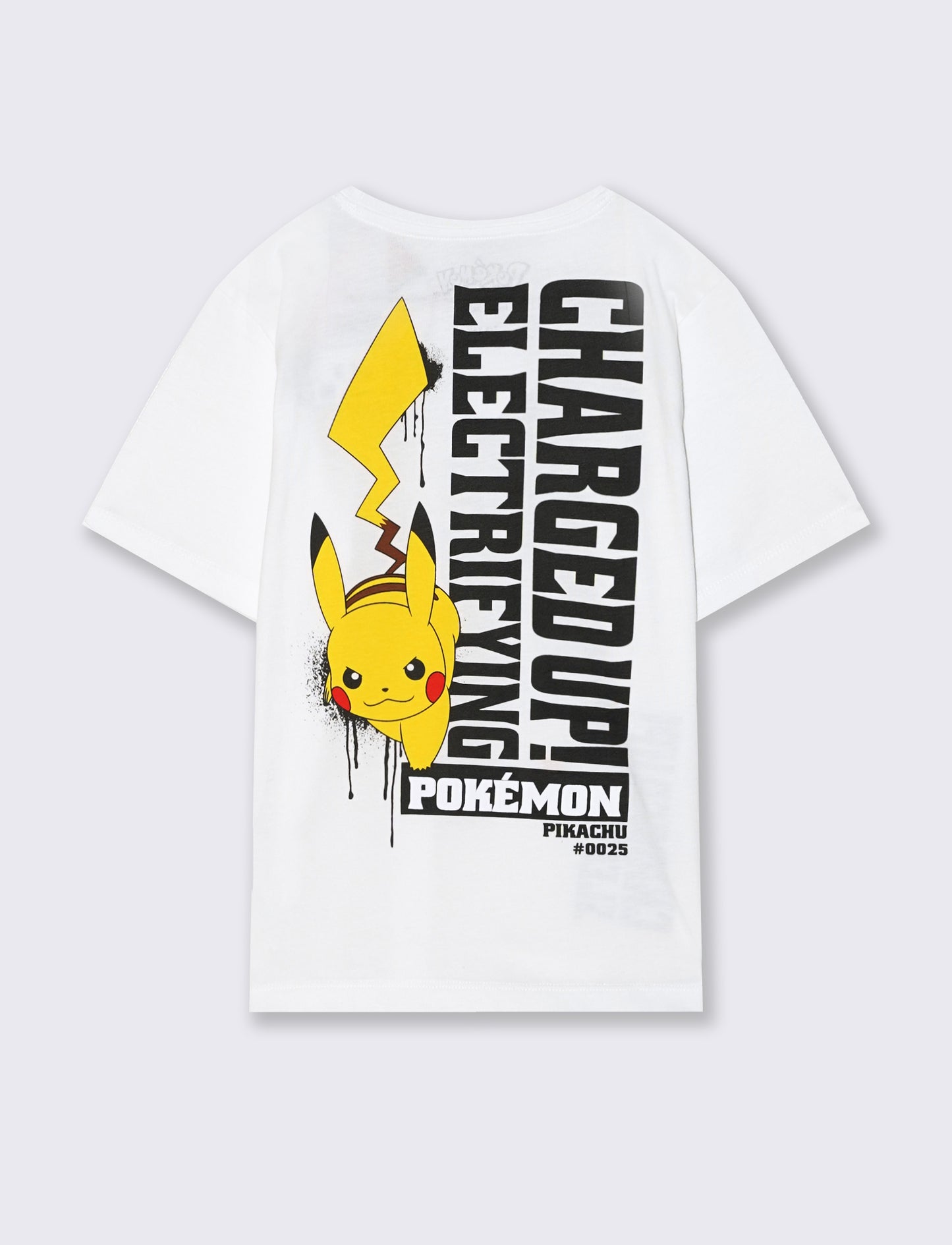 T-Shirt di cotone con stampe Pokemon - Bianco