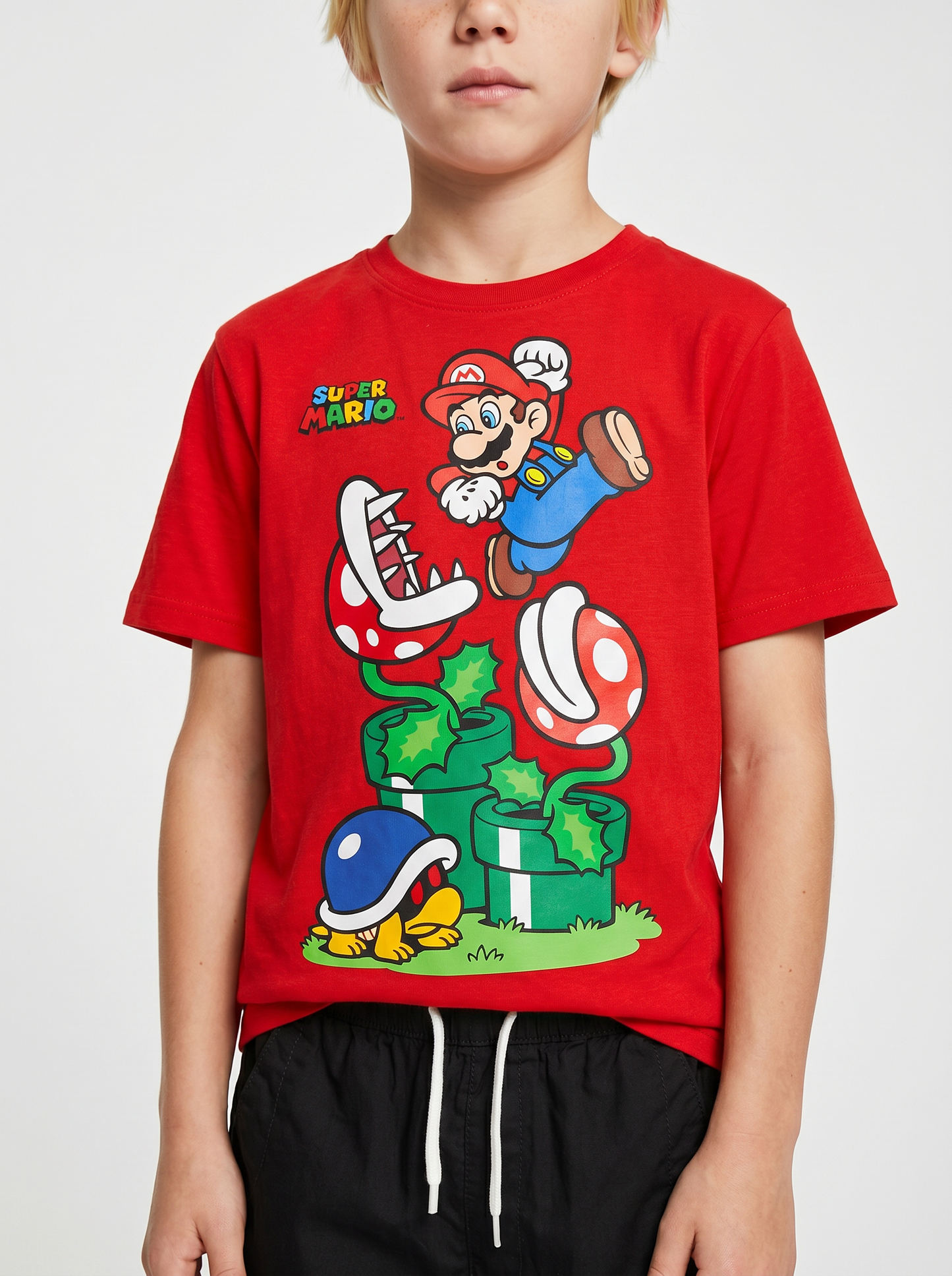 T-Shirt Supermario: Stile Unico e Divertente - Rosso