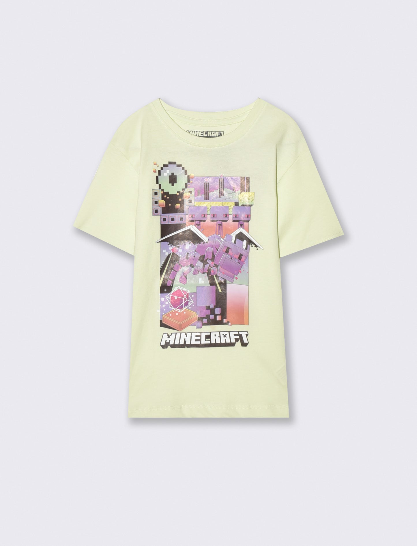 T-shirt Minecraft per giovani gamer - Verde