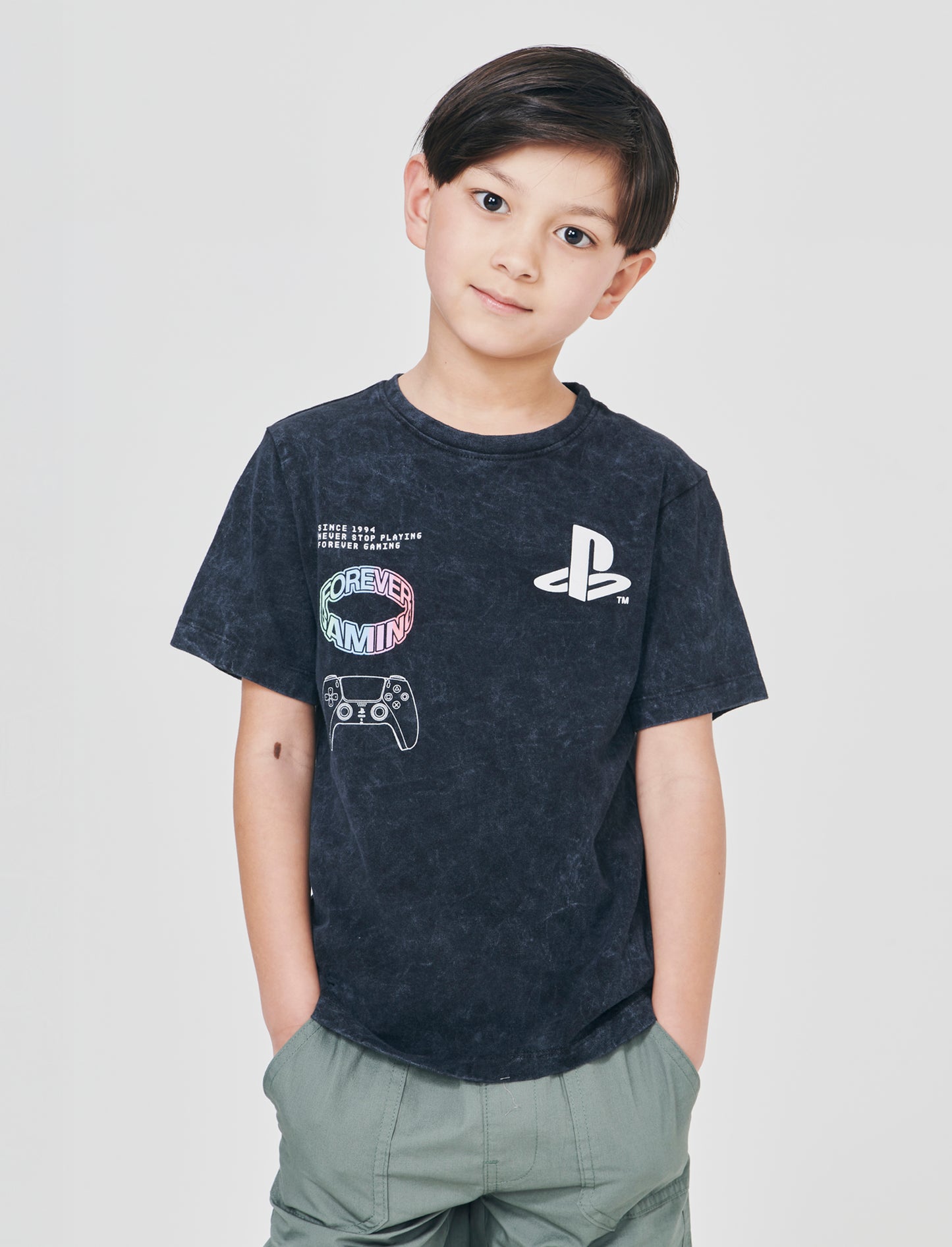 T-Shirt ufficiale di Playstation - Nero