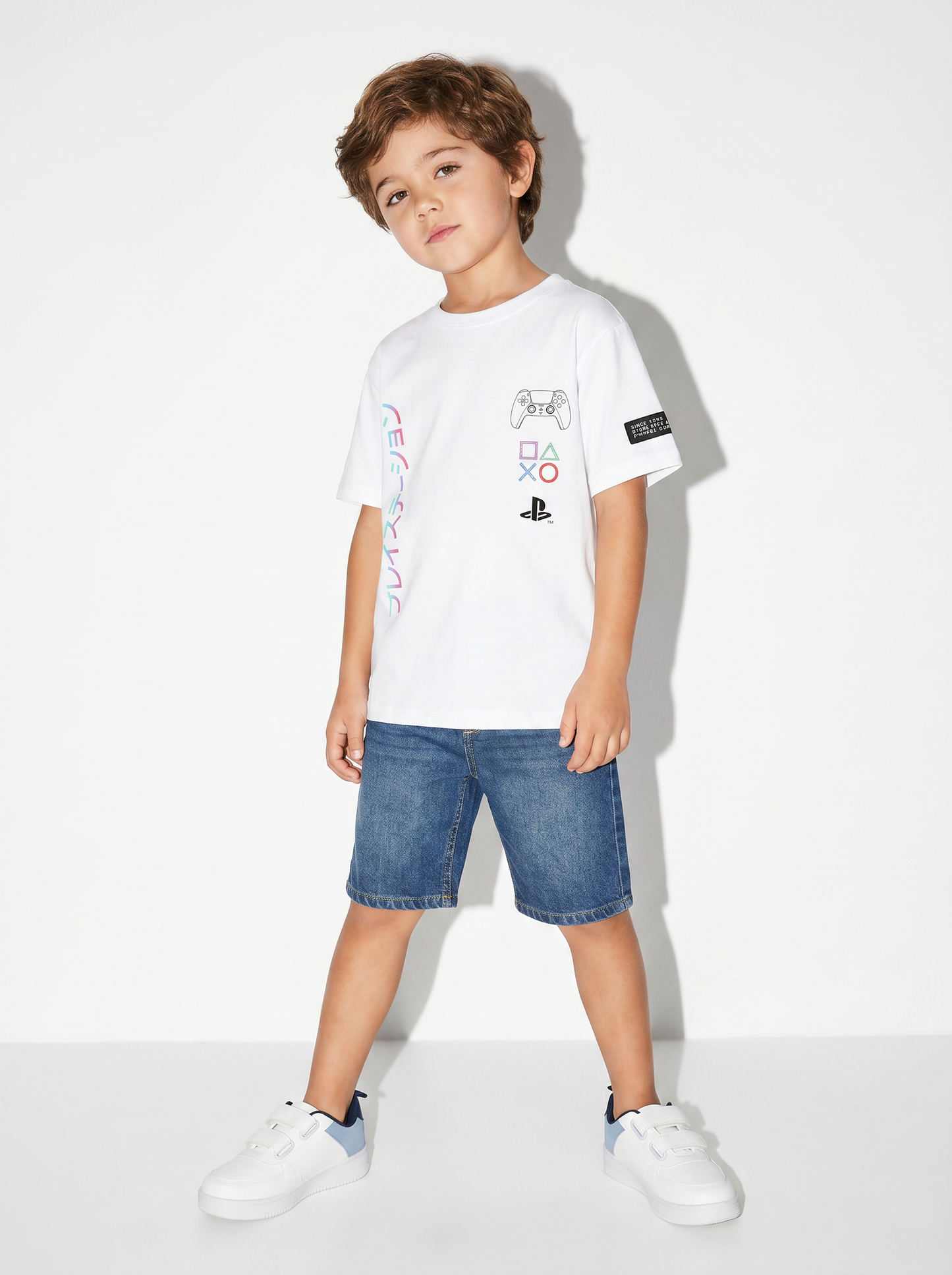 T-Shirt ufficiale di Playstation - Bianco