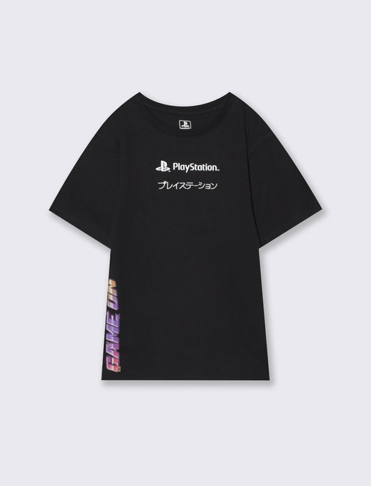 T-Shirt ufficiale di Playstation - Nero