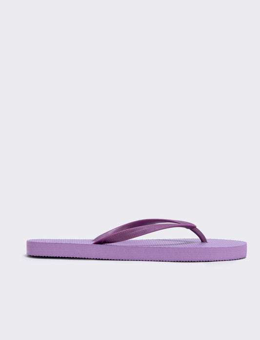Infradito monocolore da in PVC - Lilla