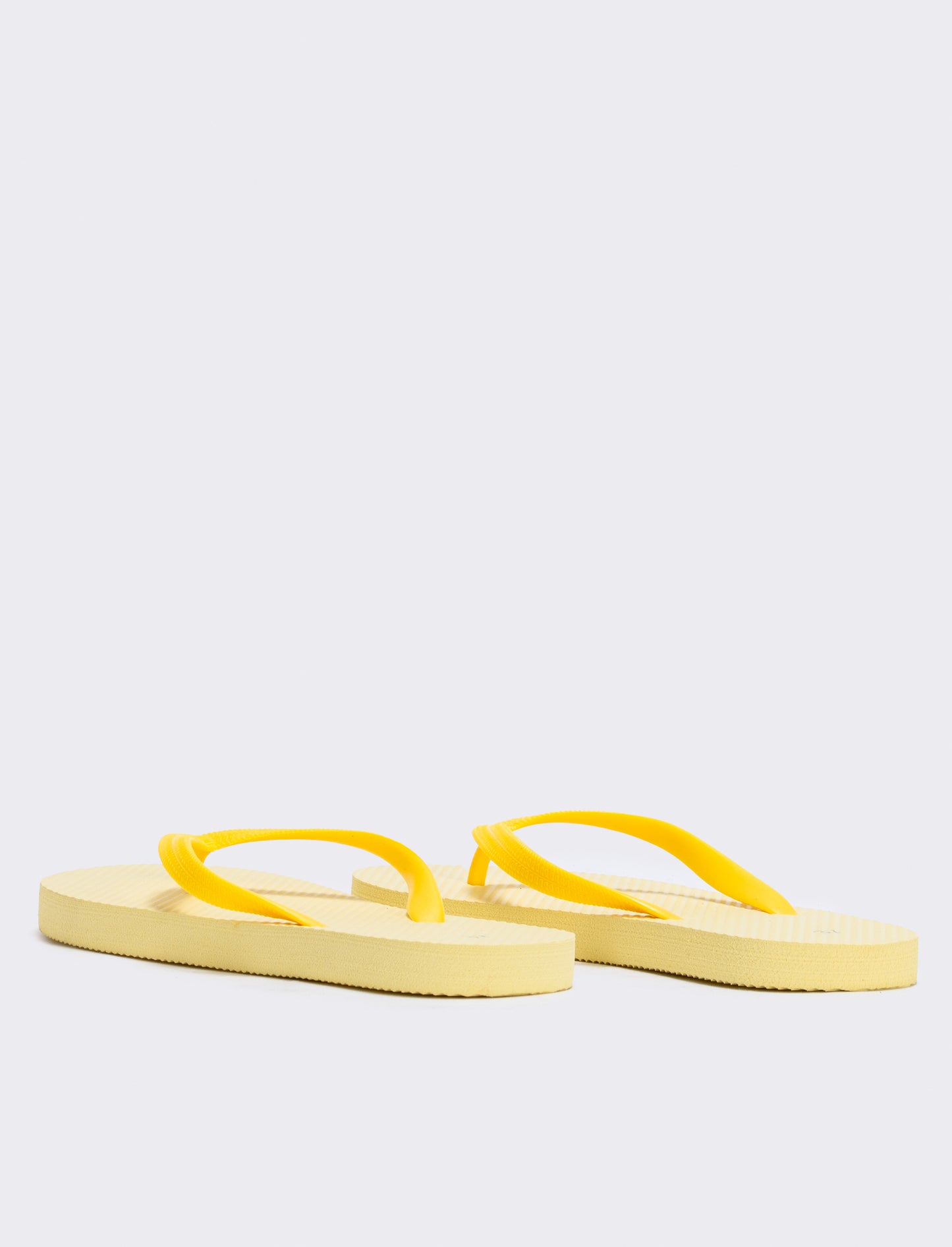 Infradito monocolore da donna - Giallo