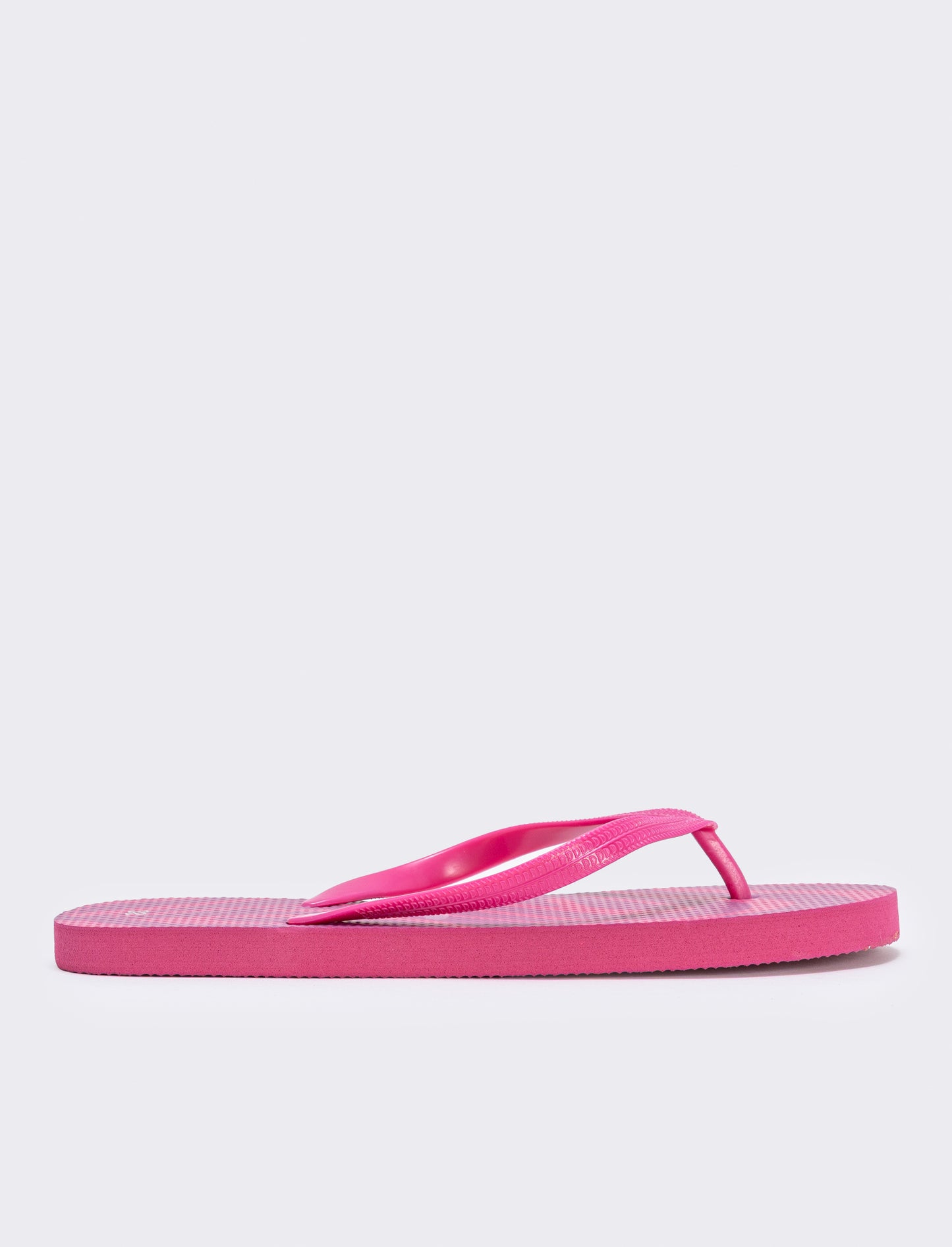 Infradito con stampa astratta PVC - Fuxia