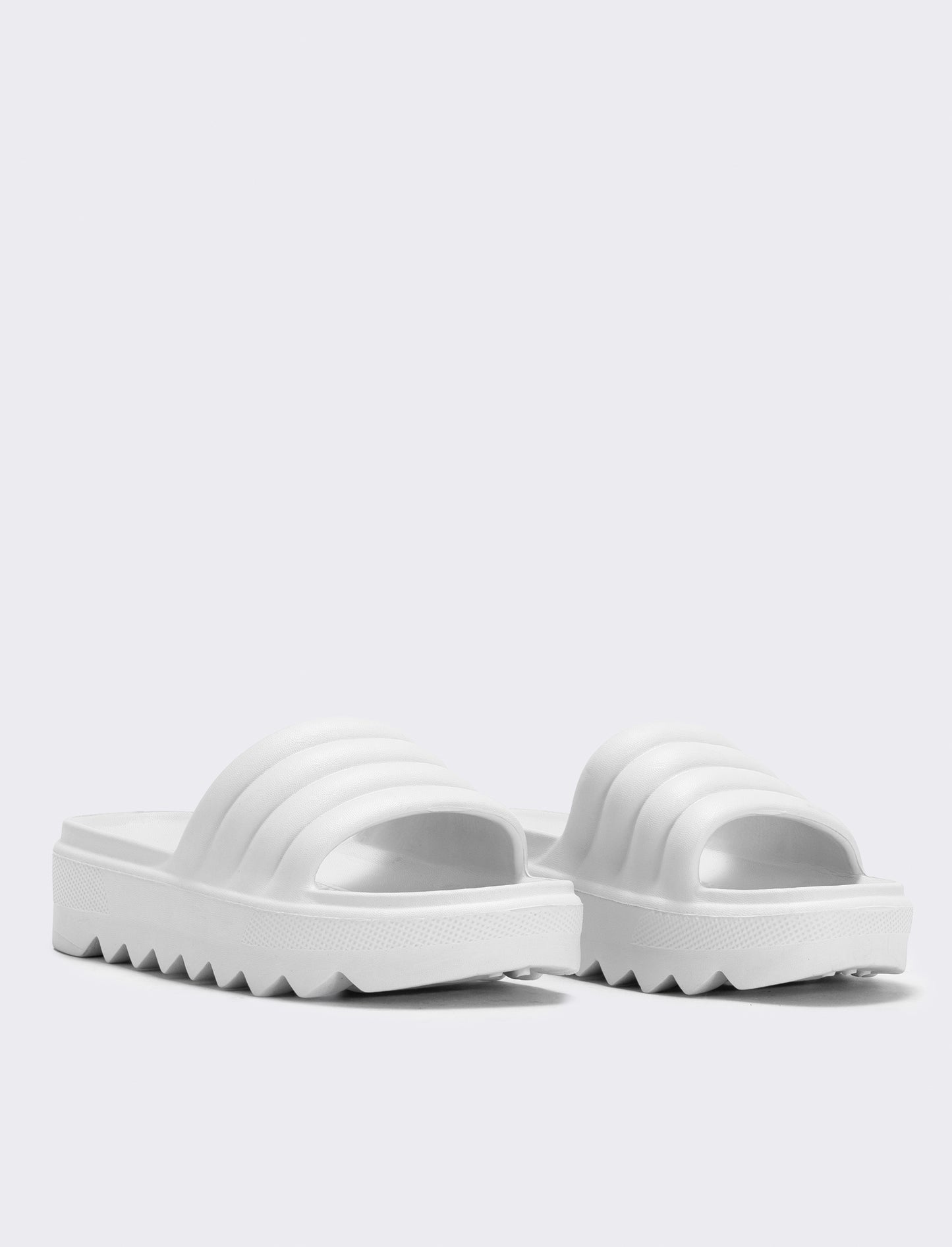 Ciabatta in gomma EVA da donna - Bianco