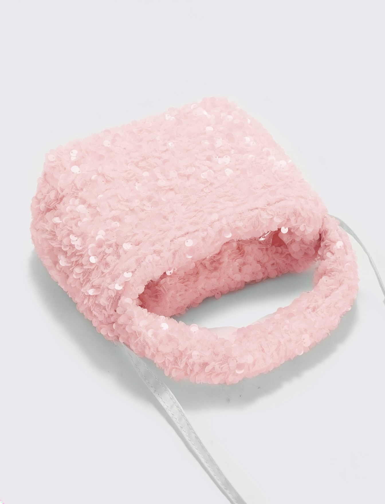 Borsetta con paillettes bambina - Rosa