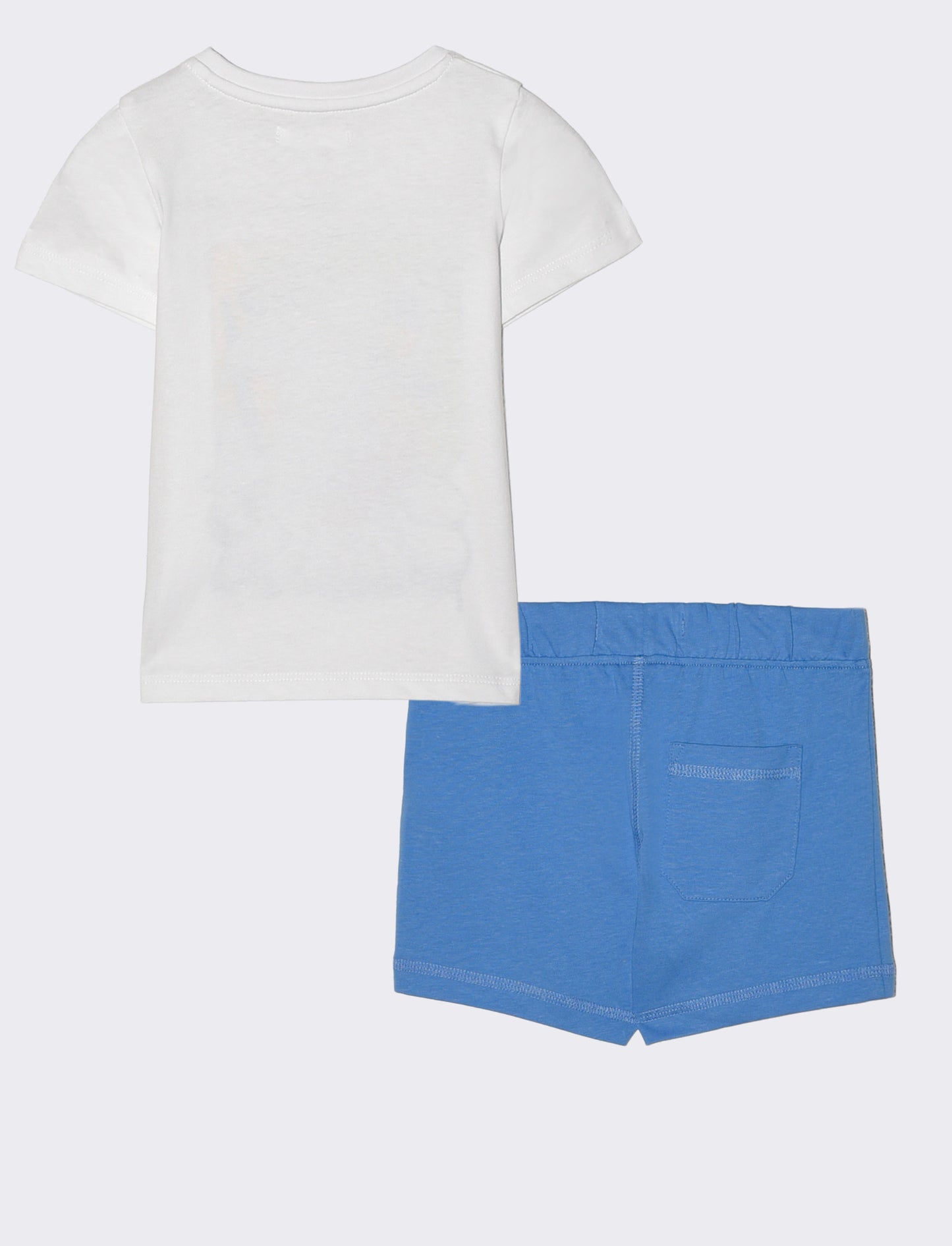 Completo estivo: maglietta e shorts - Bianco