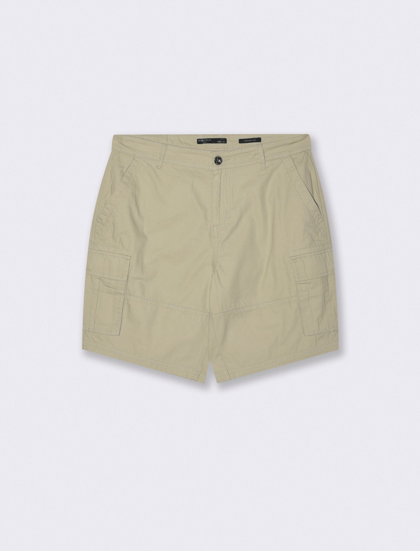 Bermuda cargo in tessuto ripstop - Grigio stone