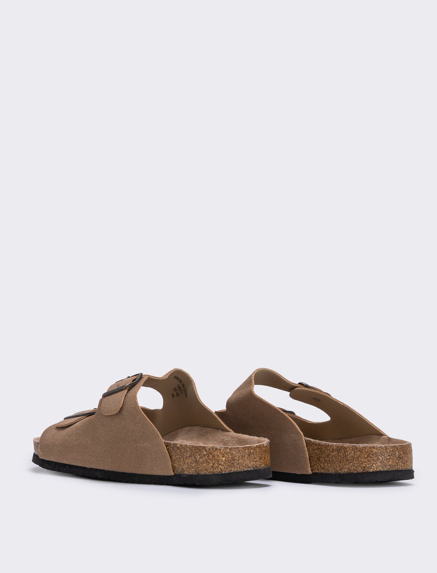 Sandalo con fibbie regolabili da uomo - Beige