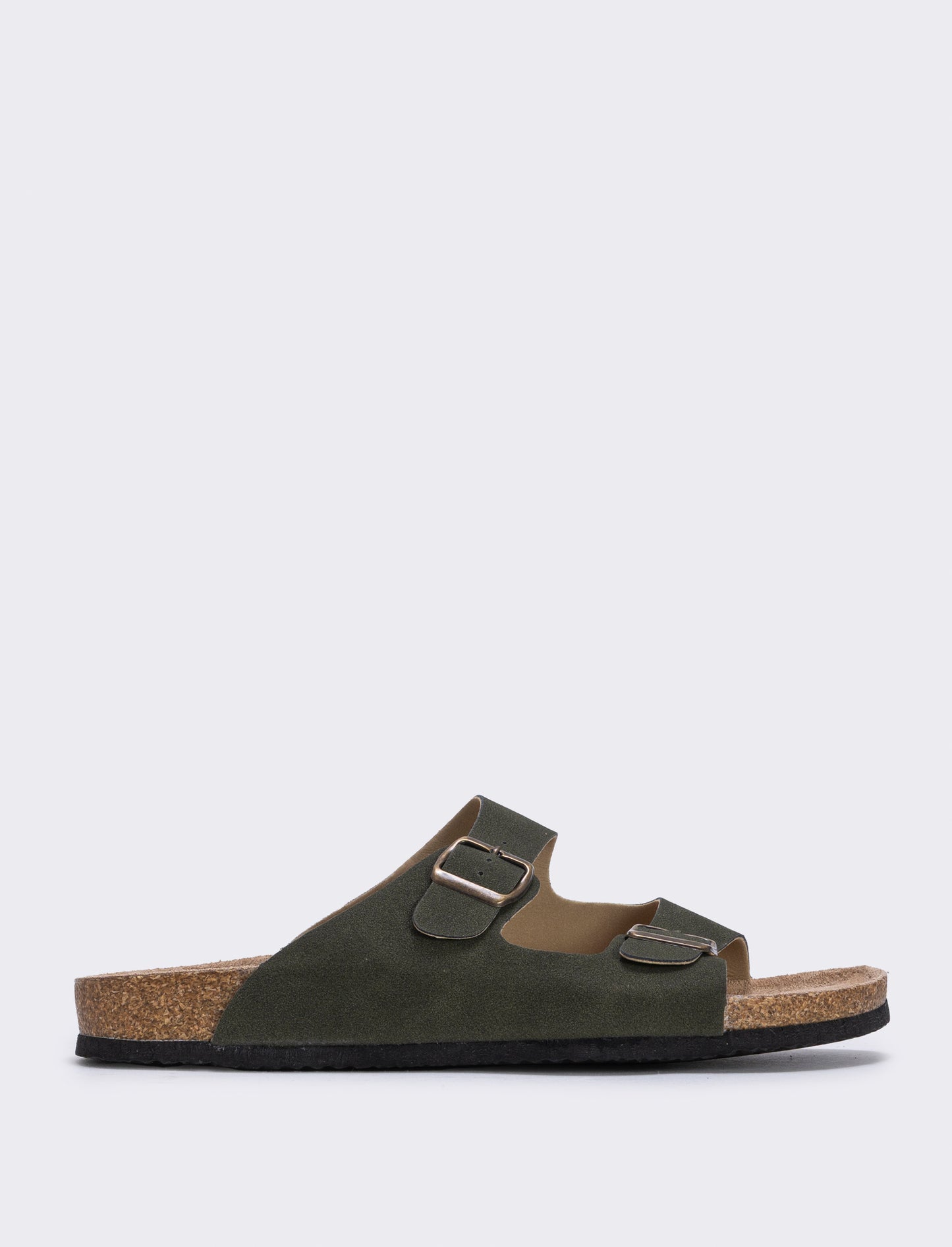 Sandalo con fibbie regolabili da uomo - Verde