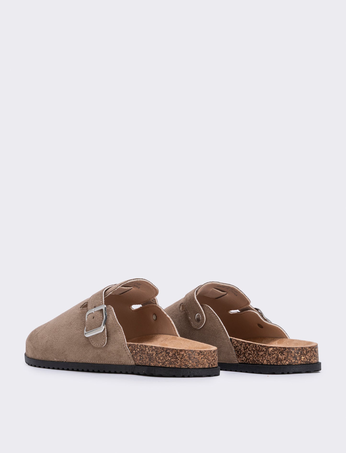 Sabot da uomo. - Grigio tortora