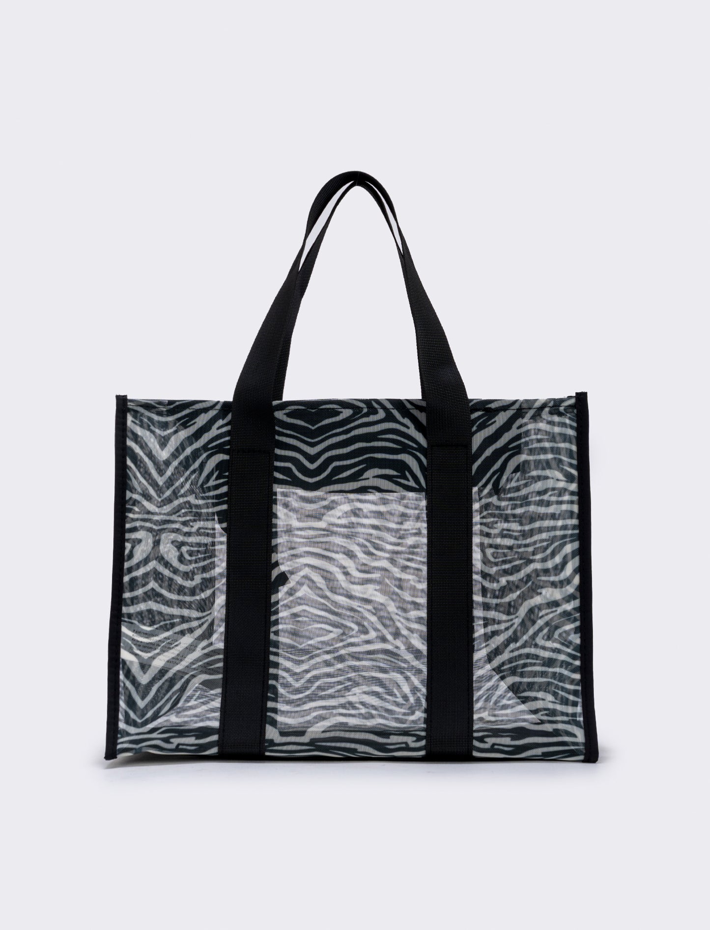Mesh tote bag with nylon handles - Animalier