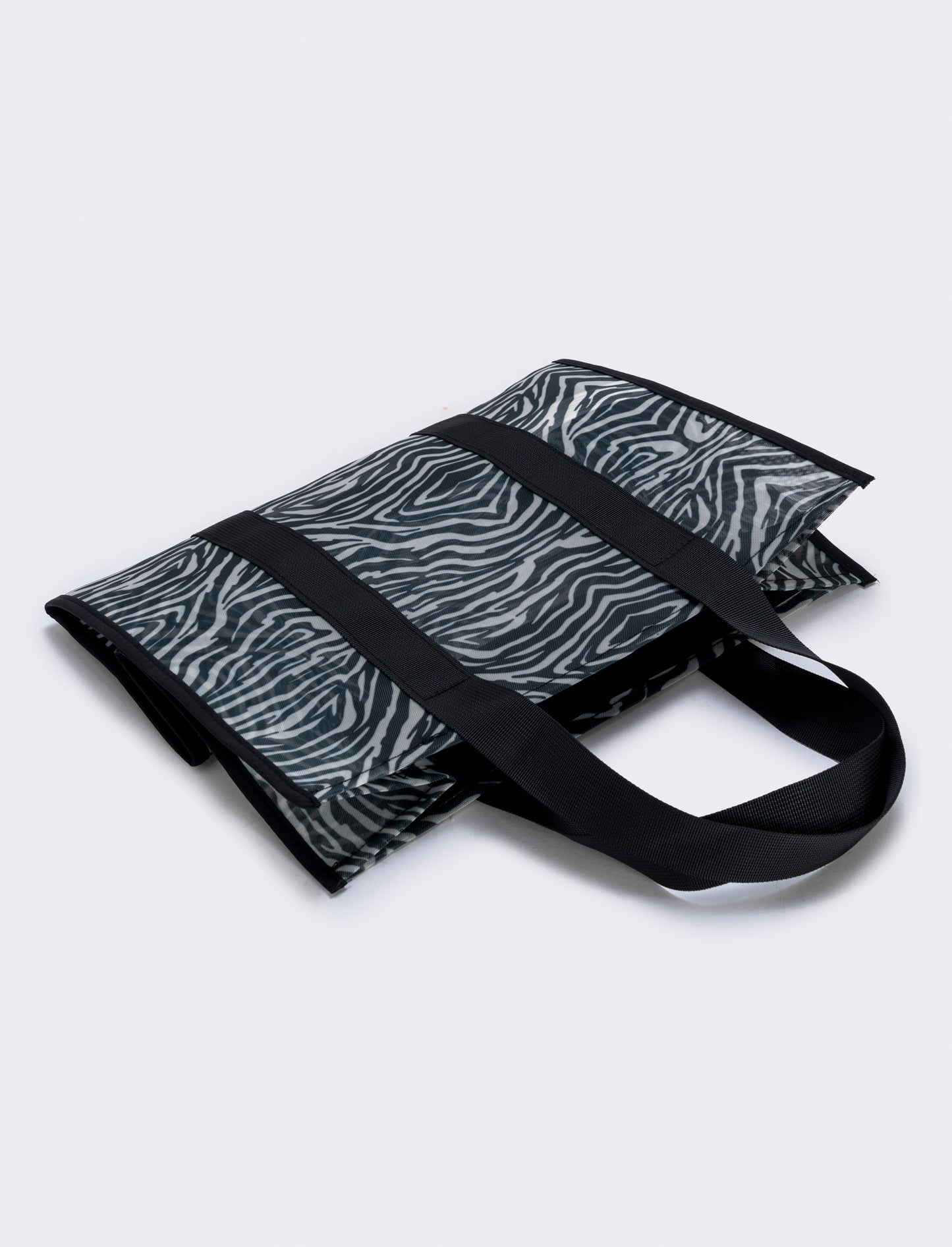 Mesh tote bag with nylon handles - Animalier
