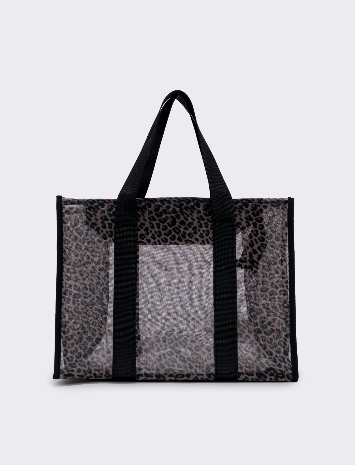 Mesh tote bag with nylon handles - Animalier